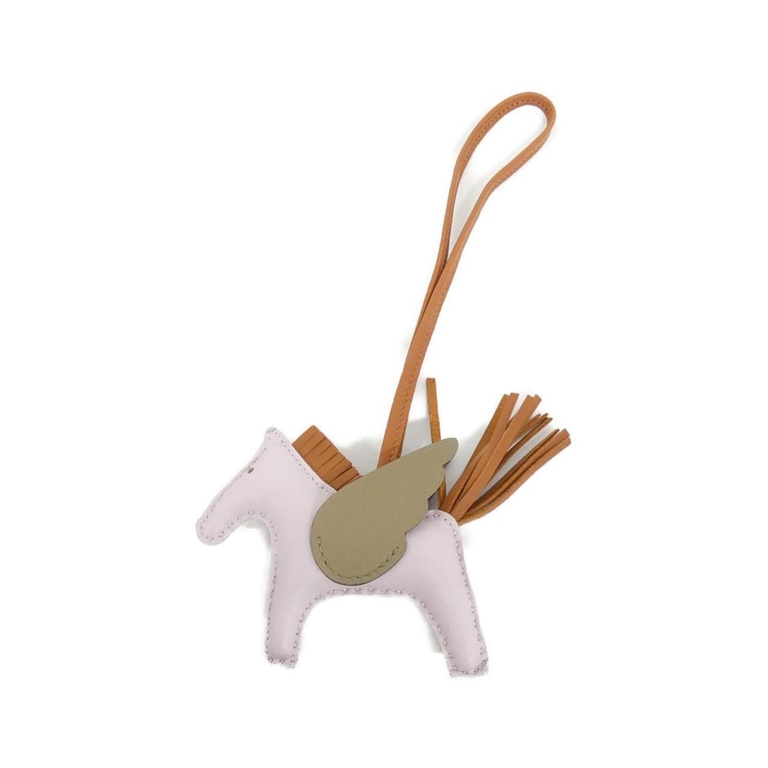 Hermes Rodeo Pegasus Accessory Bag Charm PM 083010CA: --- Catalog ---Category: SizeSize (HxWxD): 75.00mm x 85.00mm / 2.95'' x 3.35''Category: DesignType: Handbag charmColor: PinkGender: Men,WomenMaterial: Agneau MiloCategory: GeneralMPN: 083010CABrand: