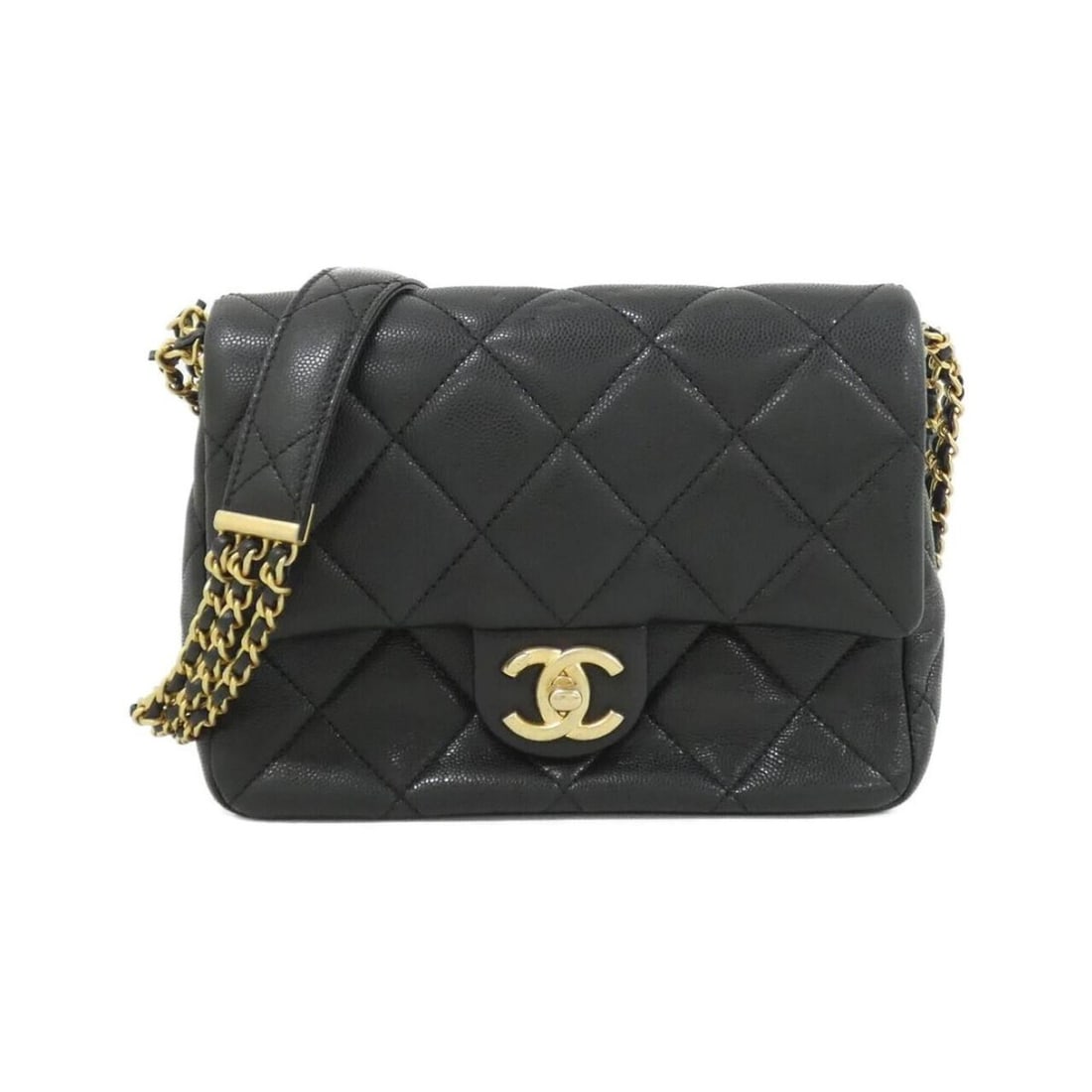 Chanel AS4637 Shoulder Bag: --- Catalog ---Category: SizeSize (HxWxD): 15cm x 20cm x 6cm / 5.9'' x 7.87'' x 2.36''Category: DesignType: Shoulder bagColor: BlackGender: WomenMaterial: Grained Calfskin Hardware Color: Matte goldCa