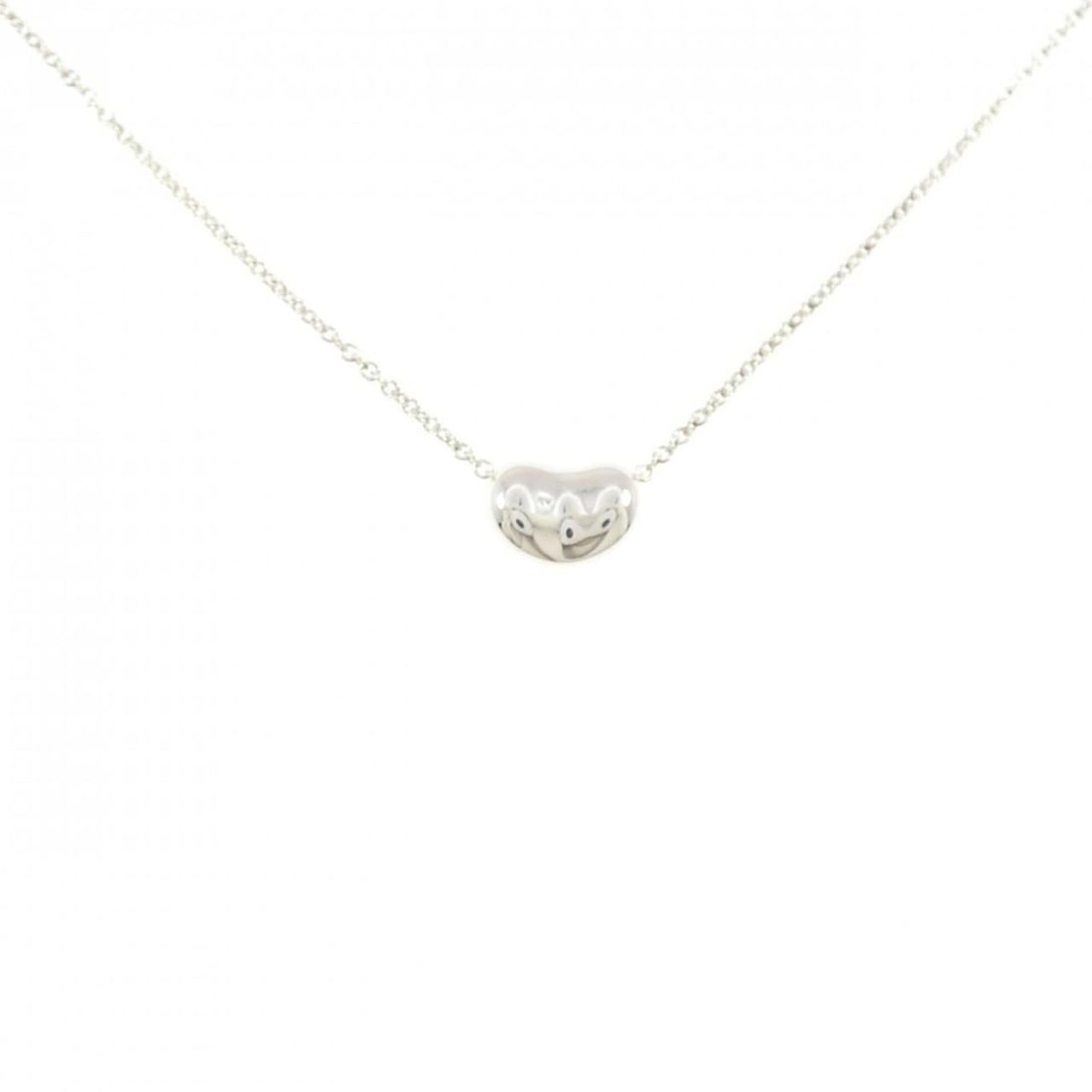 Tiffany Bean Necklace: --- Catalog ---Category: SizePendant Size: 6.2mm x 8.9mm / 0.24'' x 0.35''Neck Circumference: 40 cm / 15.74''Category: DesignGender: WomenMaterial: Silver 925Pendant Type: PendantNecklace Type: