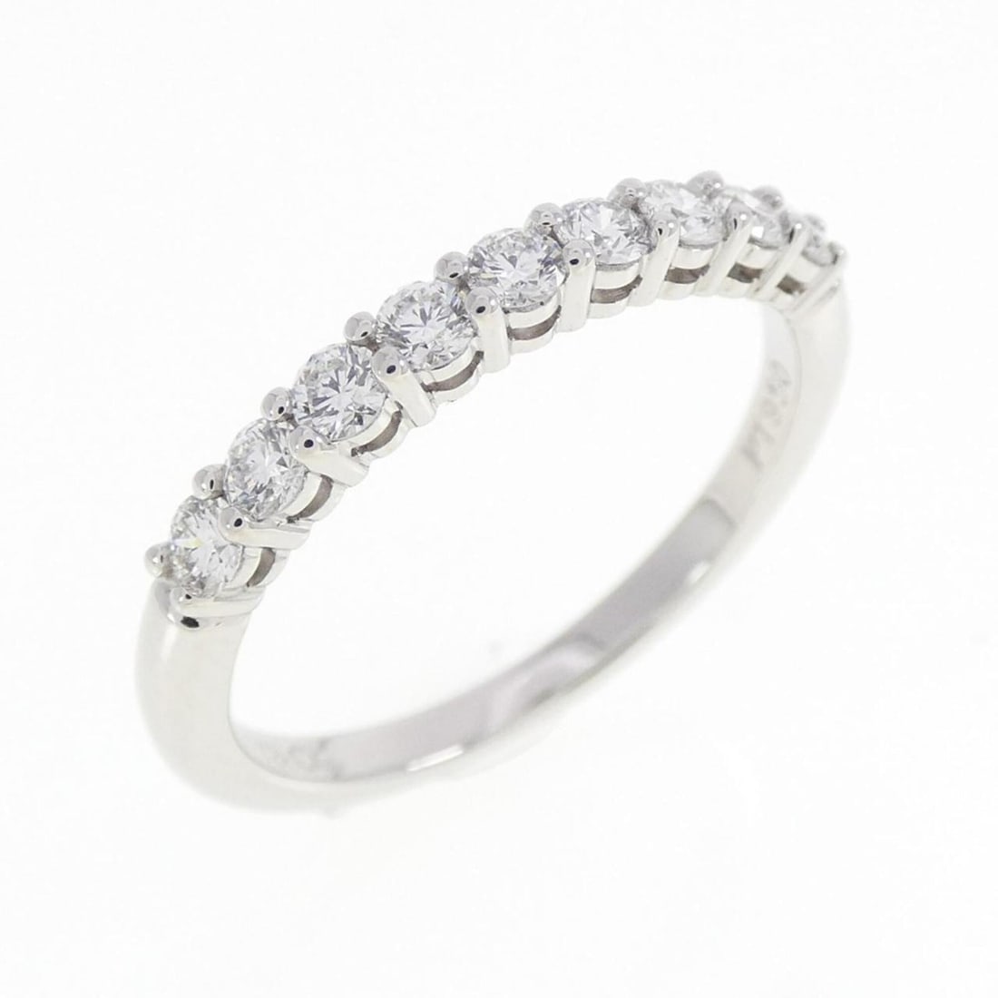 Tiffany Band Ring: --- Catalog ---Category: SizeJP Size: 8.5US Size: 4.5Category: DesignType: Band ringStone: DiamondGender: WomenMaterial: Platinum 950Category: GeneralBrand: Tiffany--- Item List ---Section: