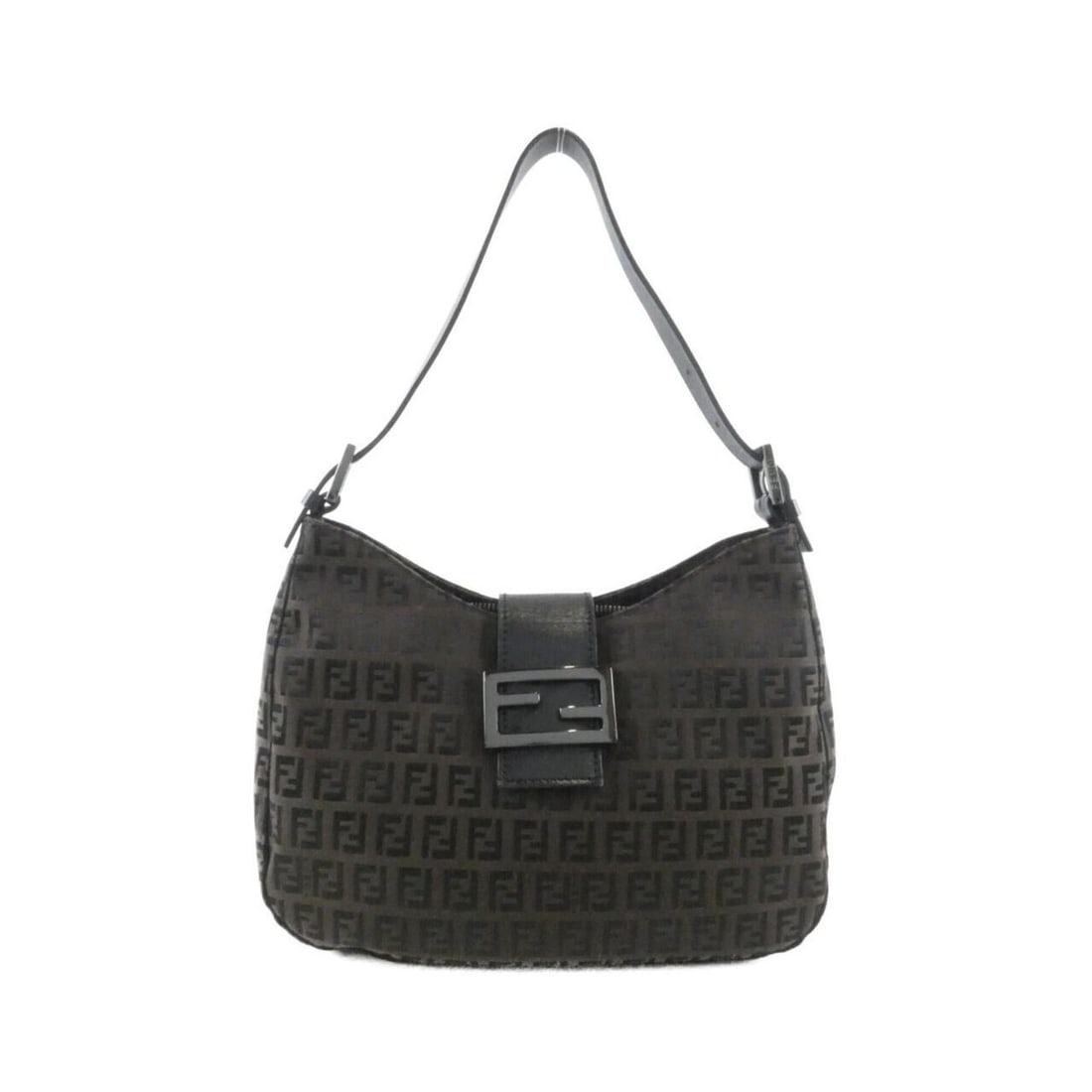 Fendi 8BR036 Shoulder Bag: --- Catalog ---Category: SizeSize (HxWxD): 17cm x 27cm x 7cm / 6.69'' x 10.62'' x 2.75''Category: DesignType: Shoulder bagColor: Black, BrownGender: WomenMaterial: Canvas Category: GeneralMPN: 8BR036B