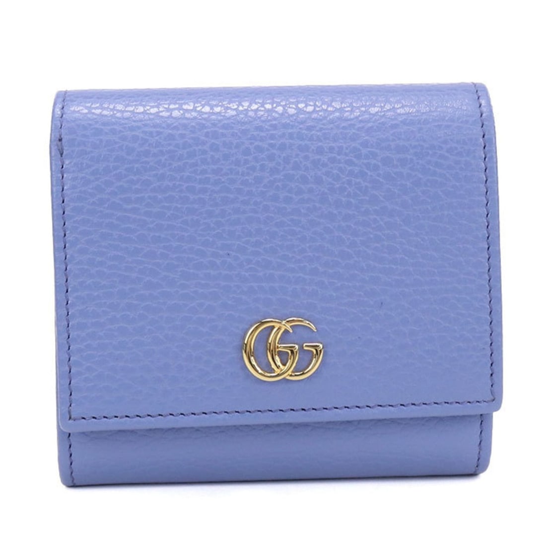 GUCCI Bi-fold Wallet 598587 CAAAR 5241 Two-tone Small Double G Women's Blue: --- Catalog ---Category: SizeSize (HxWxD): 10.5cm x 11cm x 3.5cm / 4.13'' x 4.33'' x 1.37''Category: DesignType: Wallet (bi-fold)Color: BlueGender: WomenMaterial: Leather Category: GeneralMPN: 598587 