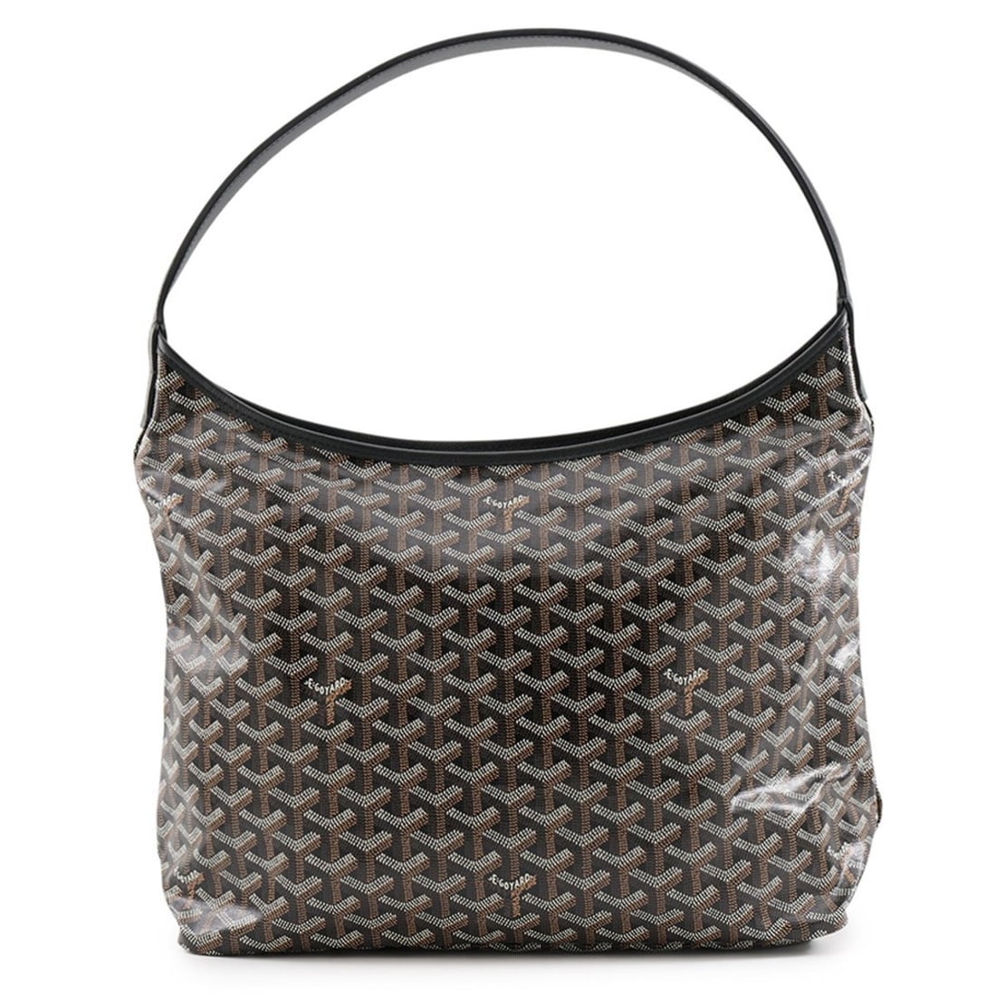 Goyard Boheme Hobo Bag Leather Shoulder BOHEMEPMLTY01CL01P GOYARD Black Handbag: --- Catalog ---Category: SizeSize (HxWxD): 26.5cm x 34.5cm x 14cm / 10.43'' x 13.58'' x 5.51''Category: DesignType: Shoulder bagColor: BlackGender: WomenMaterial: PVC , Leather Category: GeneralBrand: