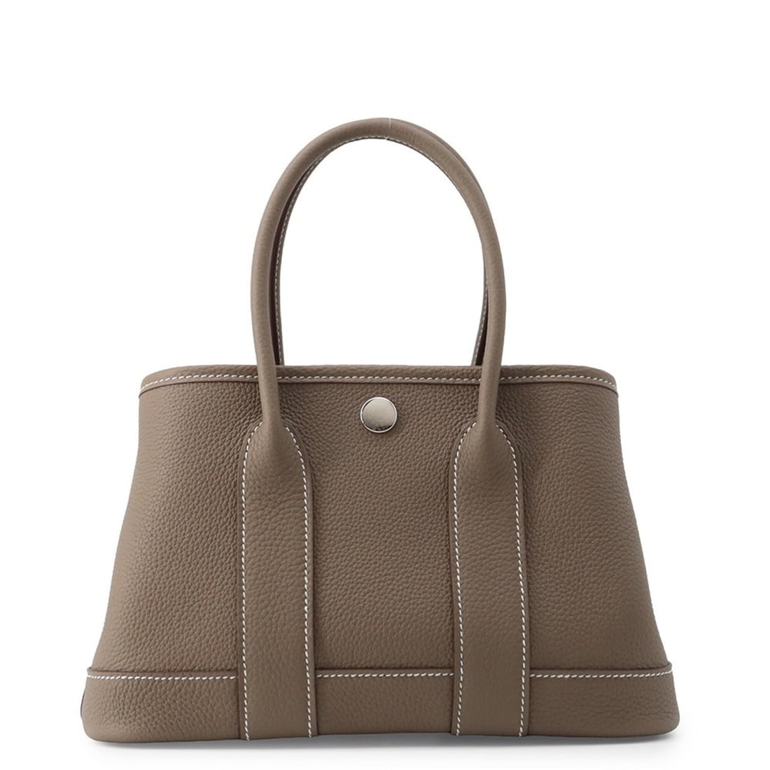 Hermes Neo Garden 23 Tote Bag, Etoupe Togo Leather, G Stamp, Handbag, HERMES: --- Catalog ---Category: SizeSize (HxWxD): 15cm x 23cm x 10cm / 5.9'' x 9.05'' x 3.93''Category: DesignType: Tote bagColor: Etoupe grayGender: Women,MenMaterial: Togo leather Category: GeneralBrand: H