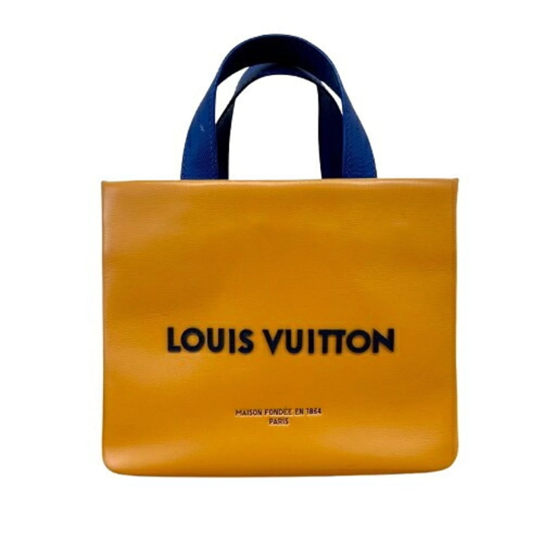 Louis Vuitton Shopper Tote MINI M15237 Saffron Bag Shoulder Men's Leather Pharrell Williams: --- Catalog ---Category: SizeSize (HxWxD): 21cm x 25cm x 10cm / 8.26'' x 9.84'' x 3.93''Category: DesignType: Shoulder bag, Tote bagColor: OrangeGender: MenMaterial: Leather Category: GeneralBrand: