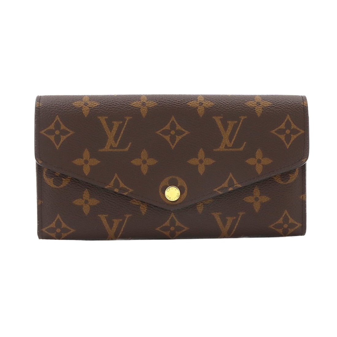 Louis Vuitton Monogram Portefeuille Sarah Bi-fold Long Wallet, Brown Coquelicot M62236 RFID Wallet: --- Catalog ---Category: SizeSize (HxWxD): 10cm x 19cm x 2.5cm / 3.93'' x 7.48'' x 0.98''Category: DesignType: Long wallet (bi-fold)Color: Brown, Coquelicots, MonogramGender: WomenMaterial: Monogram