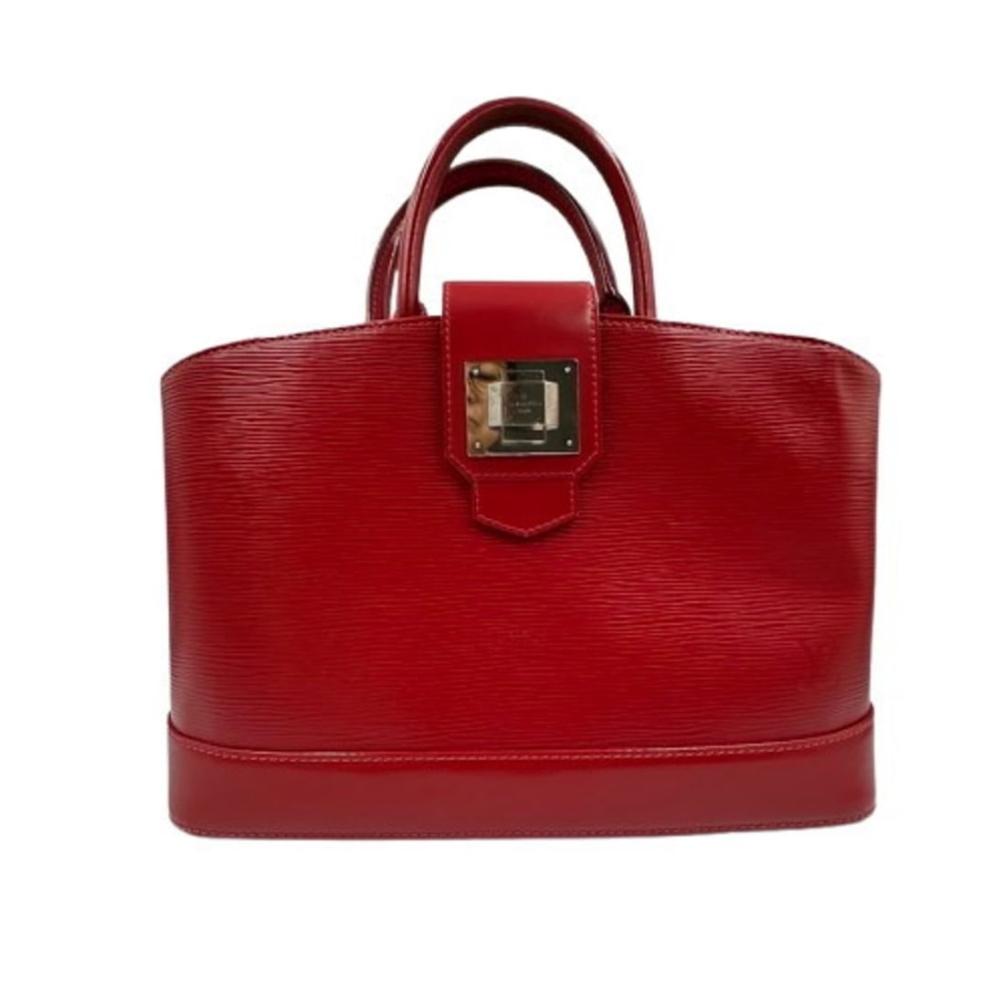 LOUIS VUITTON Epi Mirabeau PM Carmine M4033E Handbag SN3171 (1 of 11)