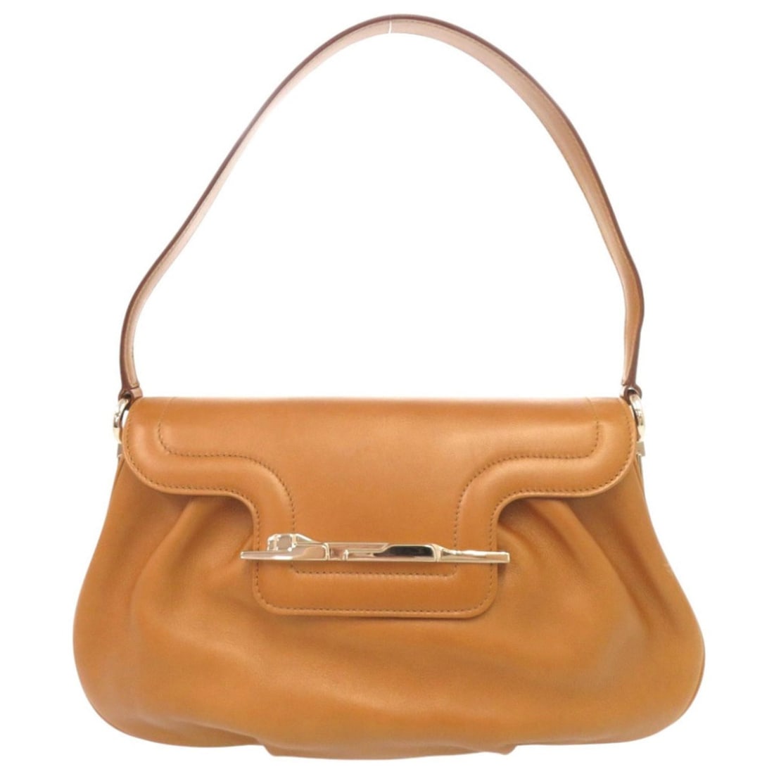 Cartier Panthère Panther Leather Camel One-Shoulder Bag 0686CARTIER: --- Catalog ---Category: SizeSize (HxWxD): 19cm x 31cm x 6cm / 7.48'' x 12.2'' x 2.36''Category: DesignType: Shoulder bagColor: CamelGender: WomenMaterial: Leather Category: GeneralBrand: CartierCount