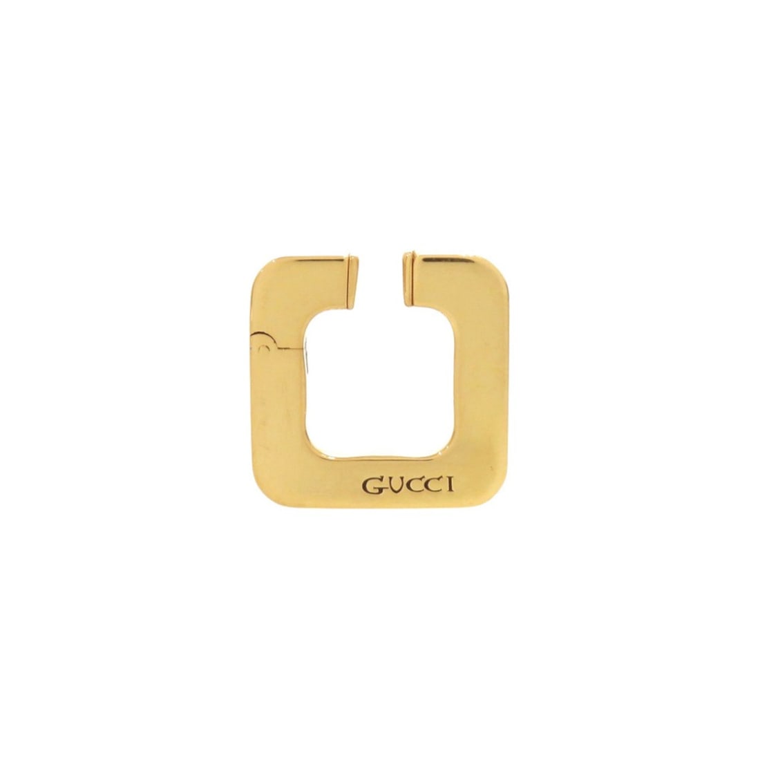 Gucci Square Ear Cuff Gold Metal 1556GUCCI: --- Catalog ---Category: SizeSize (HxWxD): 23.00mm x 23.00mm / 0.91'' x 0.91''Category: DesignType: EarcuffColor: GoldGender: WomenMaterial: MetalSingle earring: YesCategory: GeneralBrand: GucciCountr