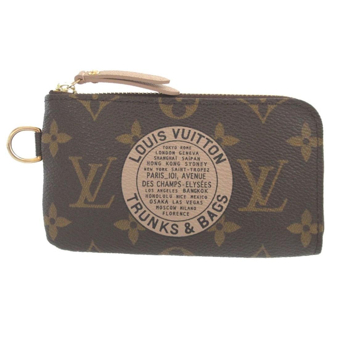 Louis Vuitton Monogram M58025 Pochette Clé Complice T&B L-shaped Zipper Wallet/Coin Case 0481 LOUIS: --- Catalog ---Category: SizeSize (HxWxD): 8cm x 13.5cm x 1.5cm / 3.14'' x 5.31'' x 0.59''Category: DesignType: Coin purse/coin caseColor: Brown, MonogramGender: WomenMaterial: Monogram Category: Gene