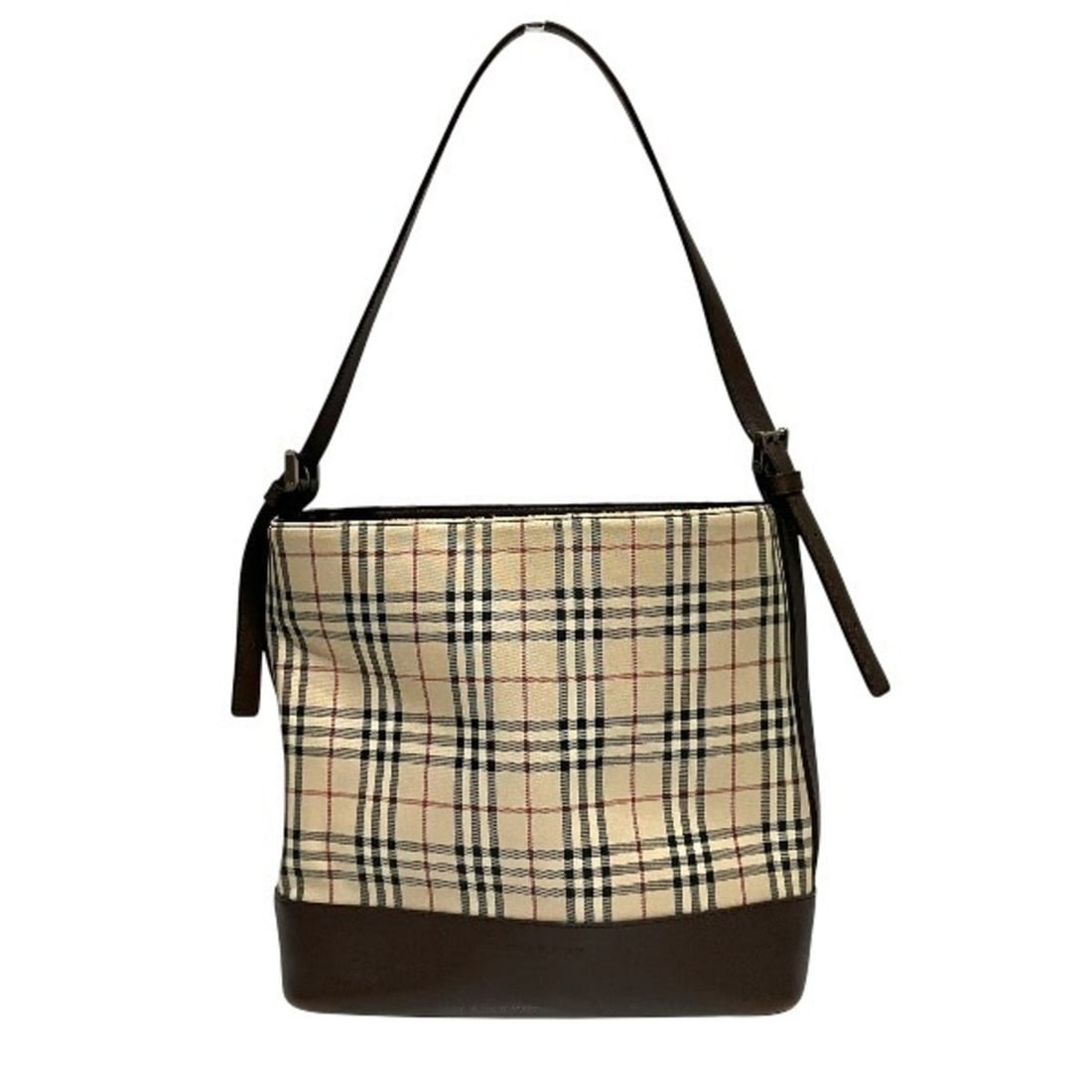 Burberry Nova Check Shoulder Bag for Women: --- Catalog ---Category: SizeSize (HxWxD): 25cm x 28cm x 8cm / 9.84'' x 11.02'' x 3.14''Category: DesignType: Shoulder bagColor: BeigeGender: WomenMaterial: Nylon canvas , Leather Category: GeneralBra