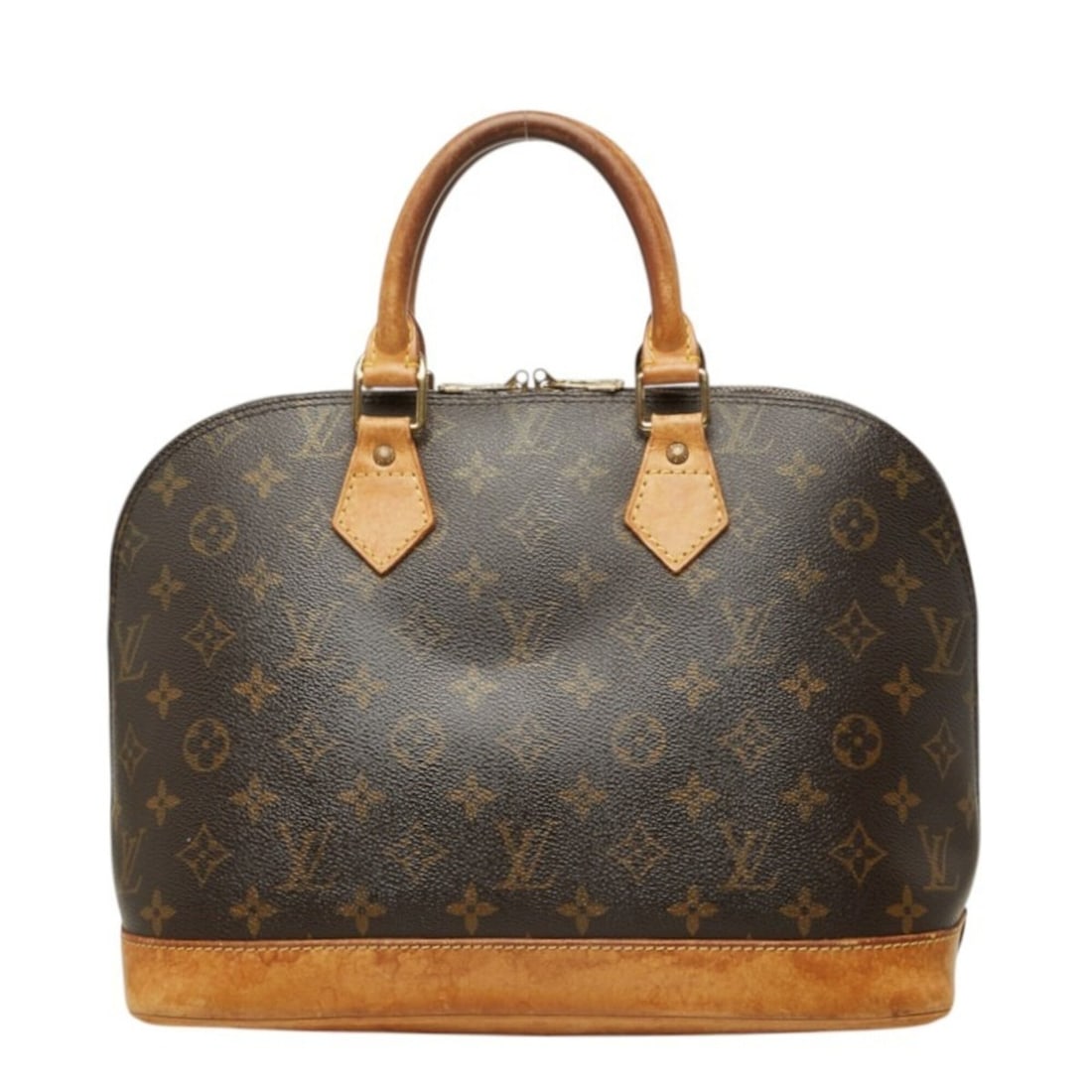 Louis Vuitton Monogram Alma PM (older model) handbag, M51130, brown leather, women's.: --- Catalog ---Category: SizeSize (HxWxD): 24cm x 30cm x 16cm / 9.44'' x 11.81'' x 6.29''Category: DesignType: HandbagColor: BrownGender: WomenMaterial: PVC , Leather Category: GeneralMPN: M51130Brand