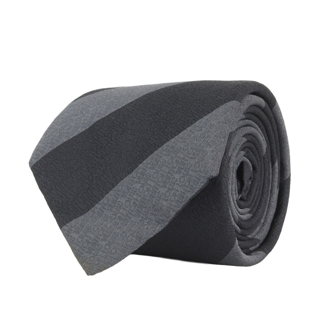 LOUIS VUITTON Louis Vuitton Tie Bias Jacquard Logo Silk Black Gray Made in Italy Men's: --- Catalog ---Category: SizeWidth: 9cm / 3.54''Total Length: 150cm / 59.05''Category: DesignType: CravatColor: Black, GrayGender: MenMaterial: Silk Category: GeneralBrand: Louis VuittonCountry of Ori