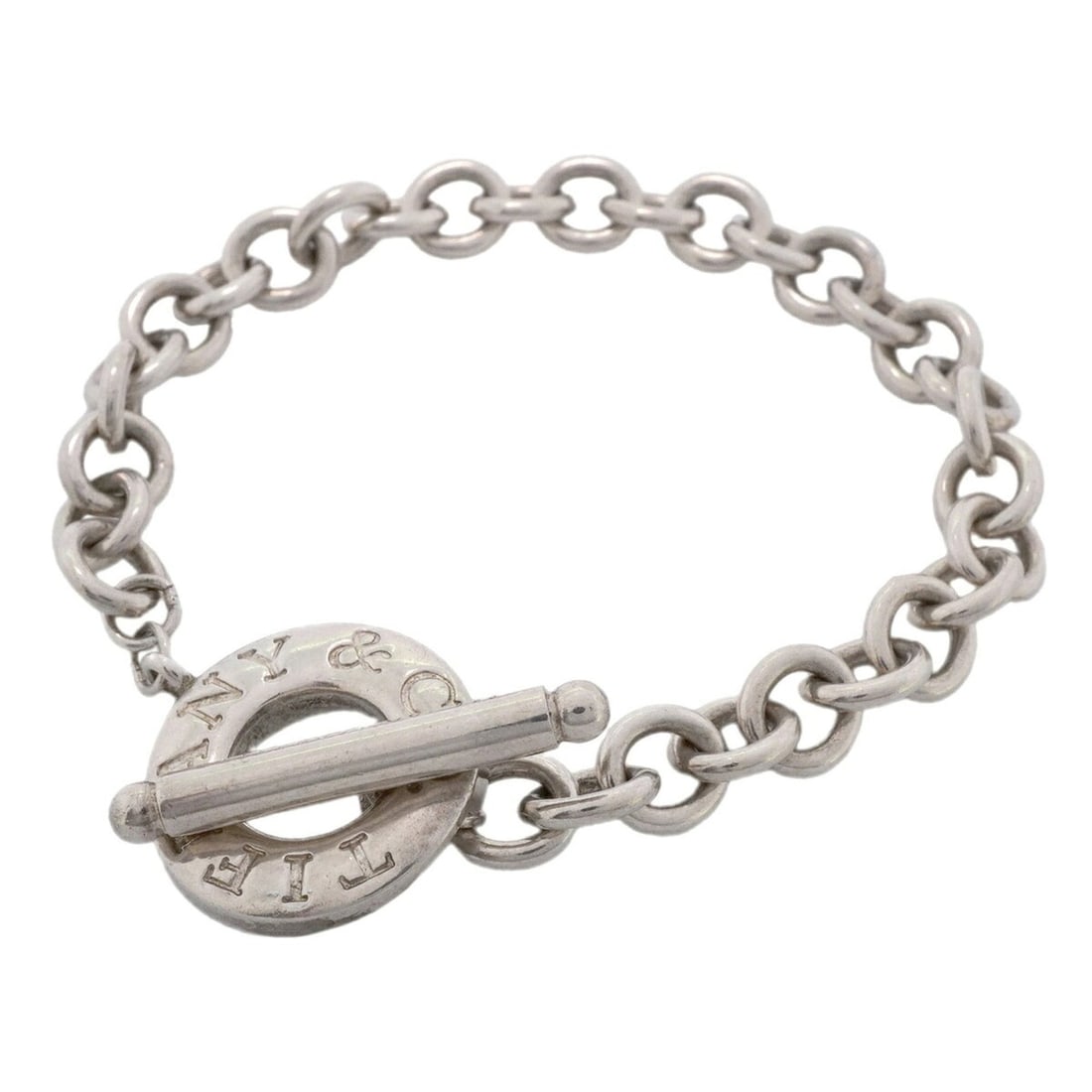 Tiffany & Co. Toggle Bracelet, Sterling Silver 925, Women's (1 of 13)