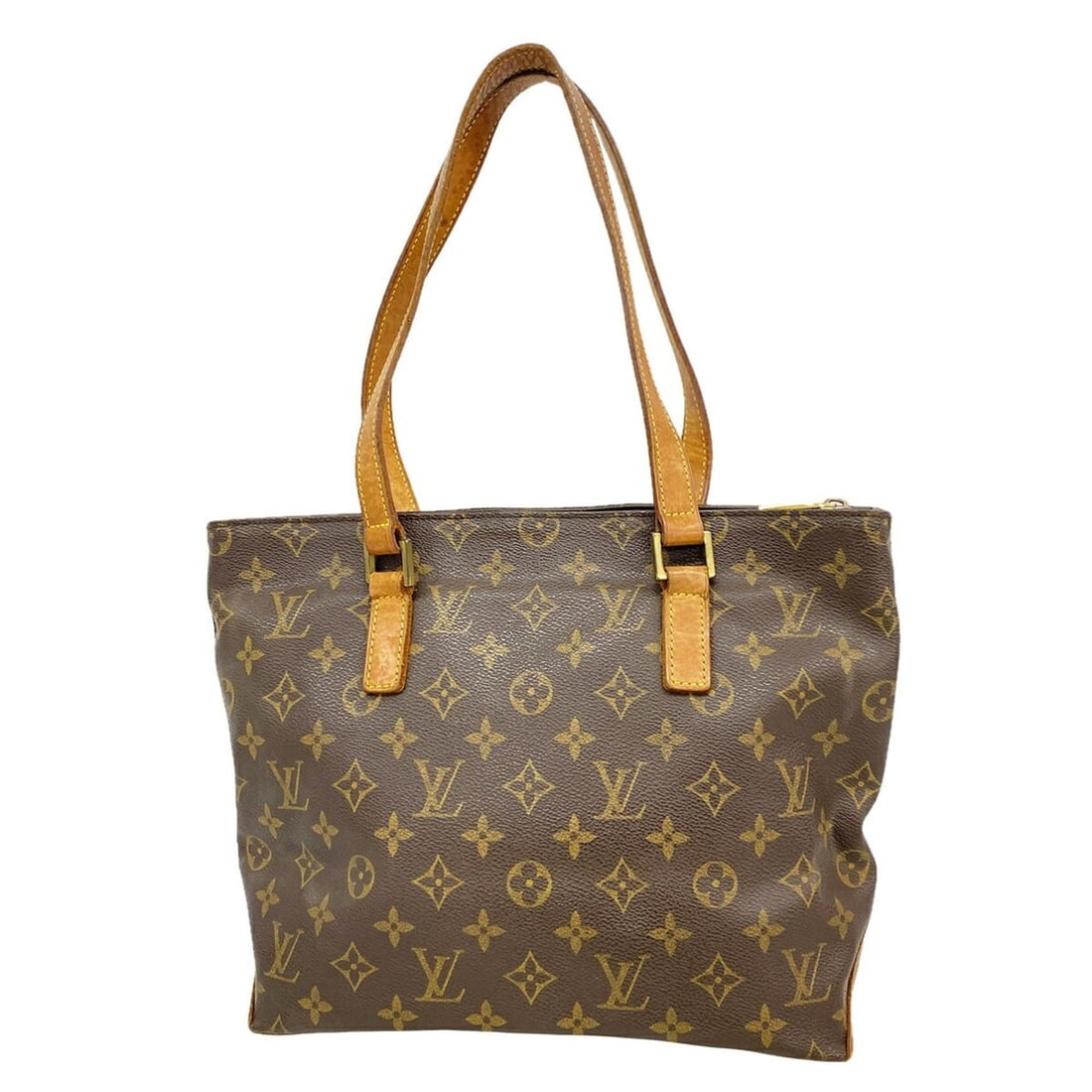 Louis Vuitton Monogram Cabas Piano Tote Bag M51148 Brown Women's: --- Catalog ---Category: SizeSize (HxWxD): 24cm x 27cm x 12cm / 9.44'' x 10.62'' x 4.72''Category: DesignType: Tote bagColor: BrownGender: WomenCategory: GeneralMPN: M51148Brand: Louis Vuitton--- Item