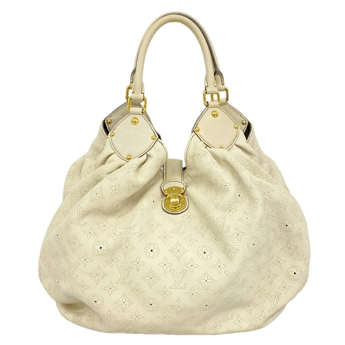 Louis Vuitton Mahina Neo L Handbag M94280 Blanc (Women's): --- Catalog ---Category: SizeSize (HxWxD): 31cm x 40cm x 19.5cm / 12.2'' x 15.74'' x 7.67''Category: DesignType: HandbagColor: BlancGender: WomenCategory: GeneralMPN: M94280Brand: Louis Vuitton--- Ite