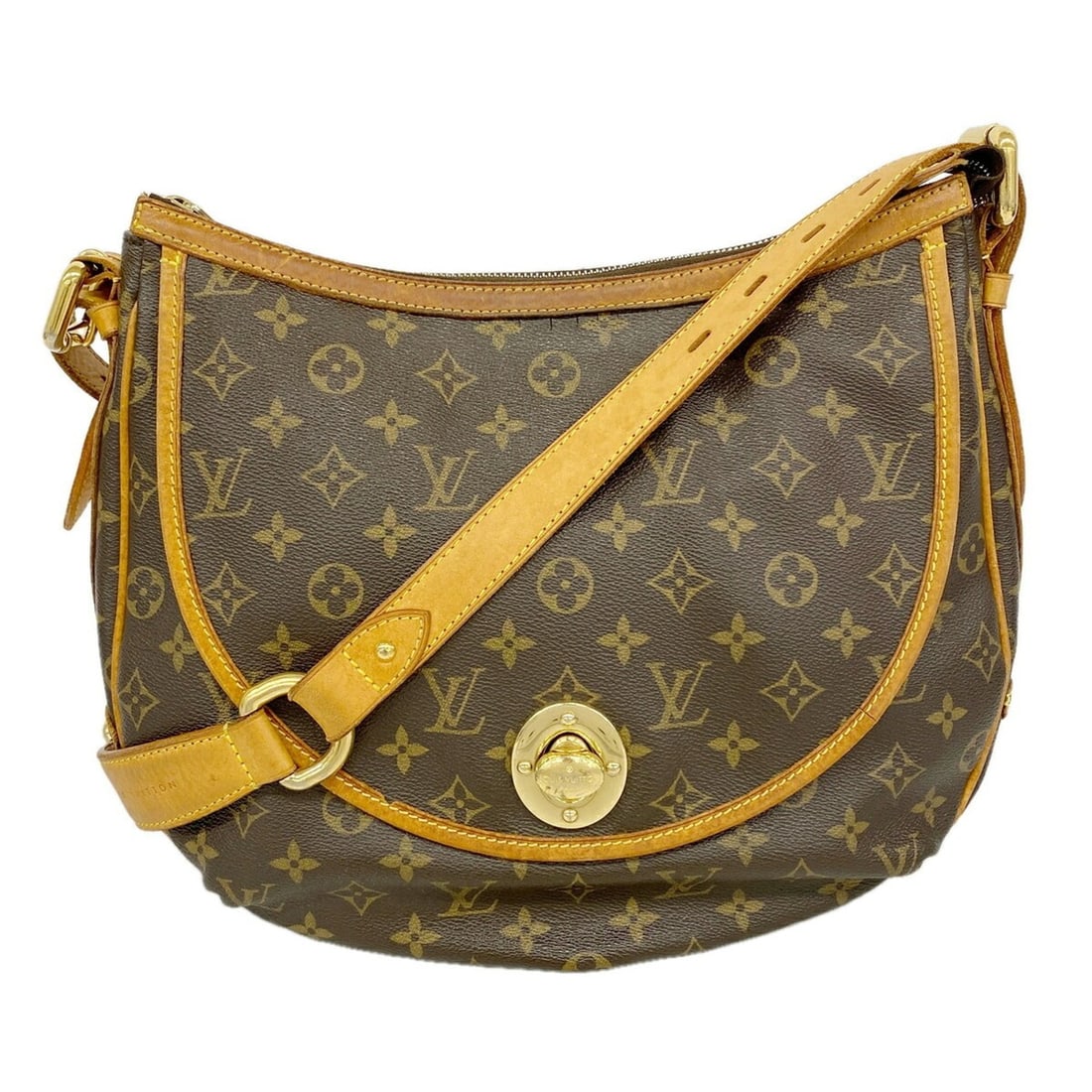 Louis Vuitton Monogram Tulum GM Shoulder Bag M40075 Brown Women's: --- Catalog ---Category: SizeSize (HxWxD): 30cm x 35cm x 9.5cm / 11.81'' x 13.77'' x 3.74''Category: DesignType: Shoulder bagColor: BrownGender: WomenCategory: GeneralMPN: M40075Brand: Louis Vuitton--