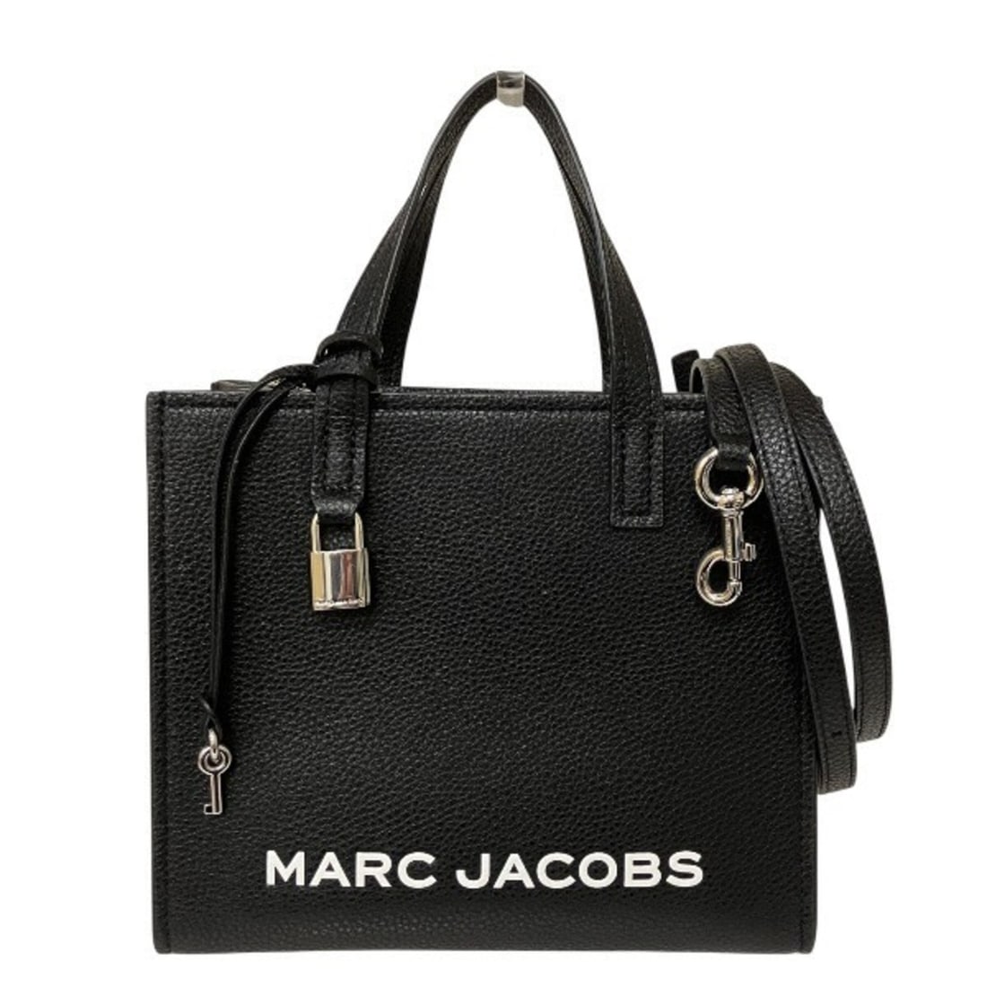 Marc Jacobs Mini Grind Tote 4R3HTT020H02 2-Way Bag Handbag Shoulder for Women: --- Catalog ---Category: SizeSize (HxWxD): 21cm x 23cm x 10cm / 8.26'' x 9.05'' x 3.93''Category: DesignType: Handbag, Shoulder bagColor: BlackGender: WomenMaterial: Leather Category: GeneralMPN: 4R3H