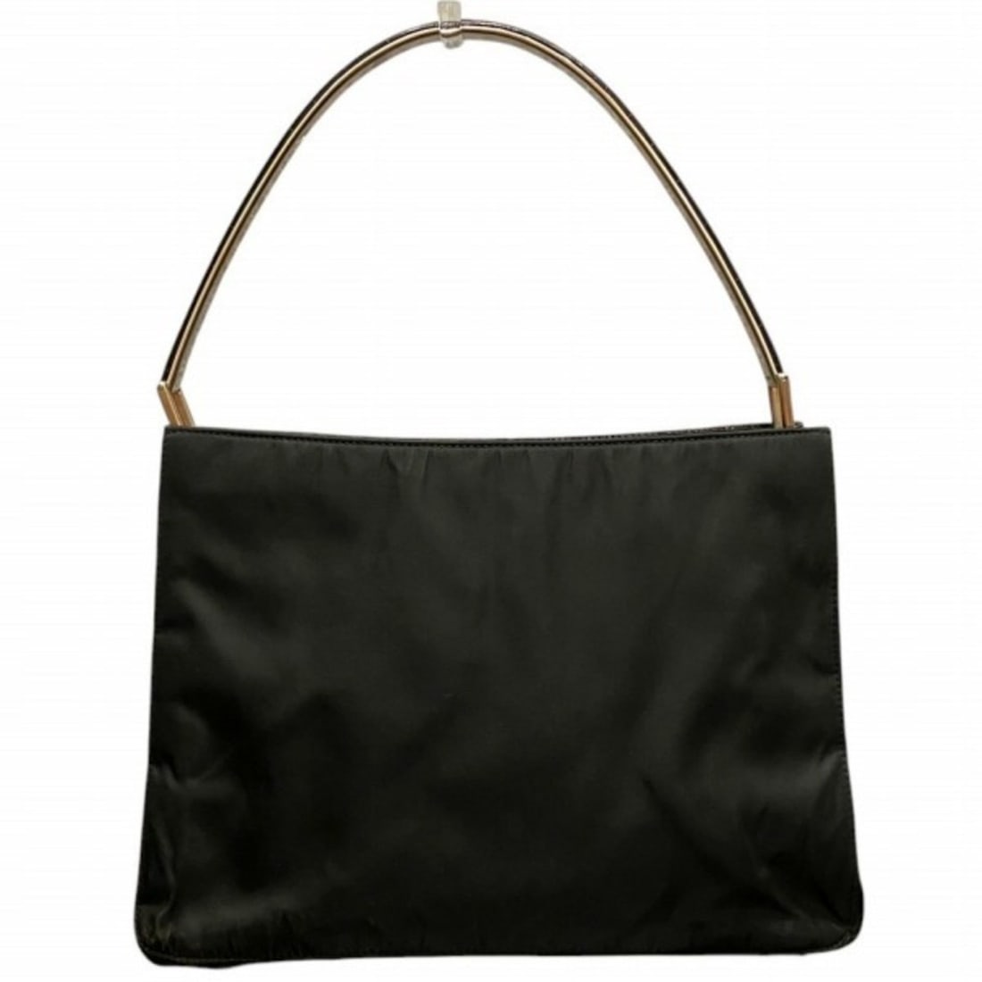 Prada B8432 Nylon Crocodile Embossed Metal Handle One-Shoulder Bag Handbag for Women: --- Catalog ---Category: SizeSize (HxWxD): 22cm x 30cm x 9cm / 8.66'' x 11.81'' x 3.54''Category: DesignType: Handbag, Shoulder bagColor: BlackGender: WomenMaterial: Nylon Category: GeneralMPN: B8432B
