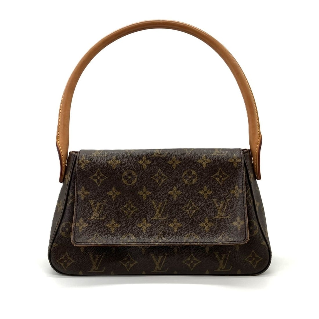 Louis Vuitton Mini Looping M51147 Monogram Handbag Shoulder Bag LOUIS VUITTON: --- Catalog ---Category: SizeSize (HxWxD): 16cm x 28cm x 8.5cm / 6.29'' x 11.02'' x 3.34''Category: DesignType: Handbag, Shoulder bagColor: MonogramGender: WomenMaterial: Monogram Category: GeneralMPN
