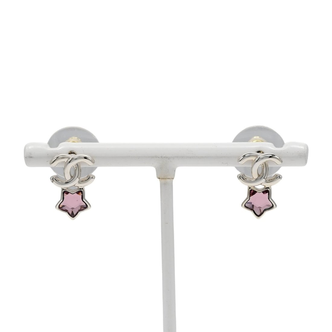 Chanel Coco Mark Earrings ABF183 Gold Plated with Rhinestones Approx. 2.83g CHANEL: --- Catalog ---Category: SizeSize (HxWxD): 14.60mm x 9.56mm / 0.57'' x 0.38''Category: DesignType: Stud earringsGender: WomenMaterial: Gold plating, RhinestoneCategory: GeneralBrand: Chanel--- Item Li