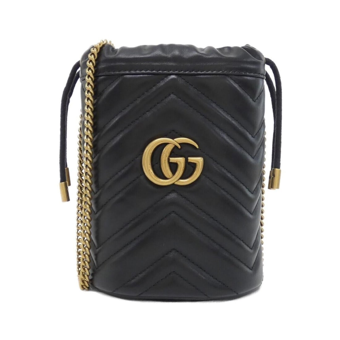 Gucci GG Marmont 575163 DTDRT Shoulder Bag: --- Catalog ---Category: SizeSize (HxWxD): 18cm x 13cm x 11cm / 7.08'' x 5.11'' x 4.33''Category: DesignType: Shoulder bagColor: BlackGender: Women,MenMaterial: Quilting , Leather Category: GeneralMPN