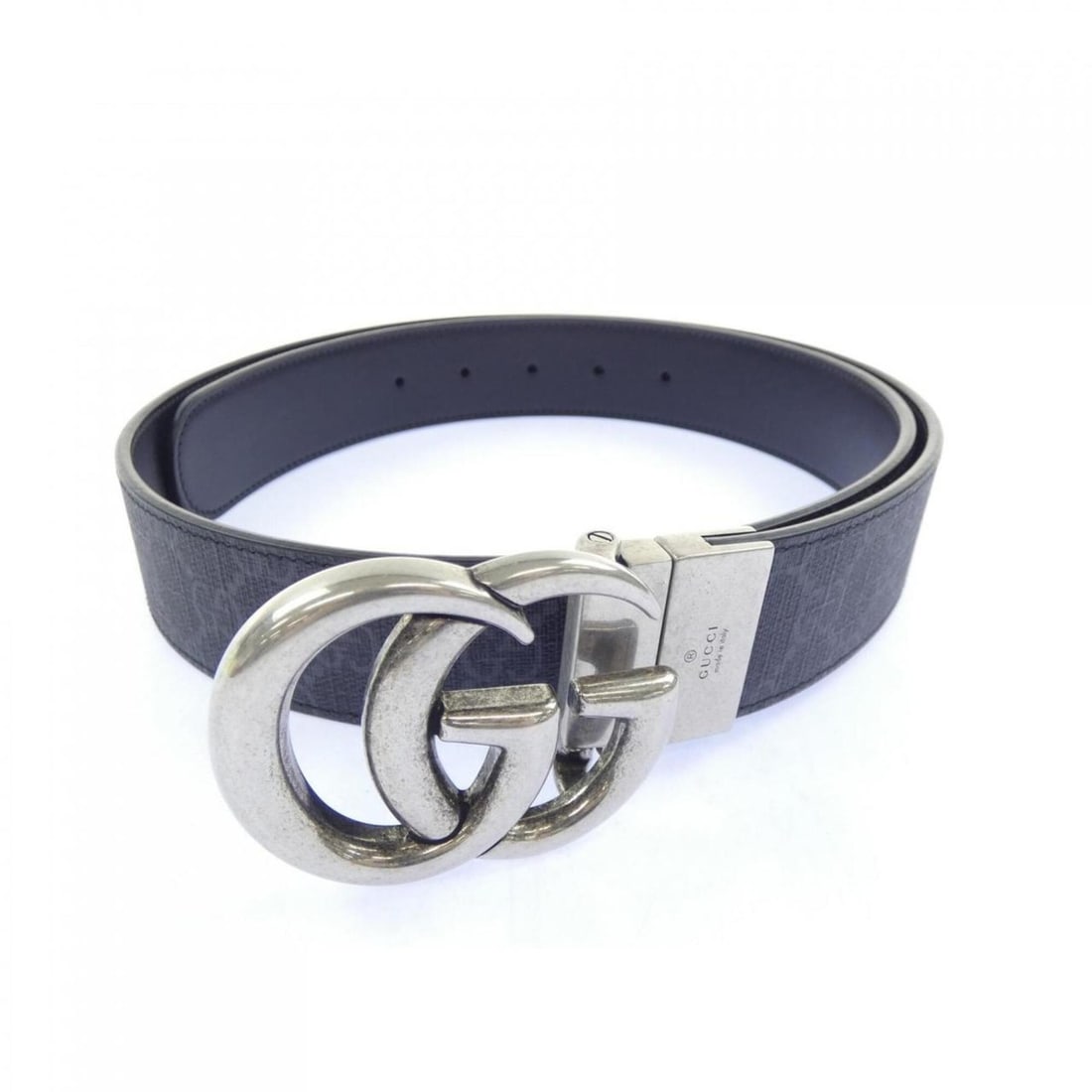 Gucci 627055 Belt: --- Catalog ---Category: SizeWidth: 3.5cm / 1.37''Length: 90cm - 100cm / 35.43'' - 39.36''Category: DesignType: Standard beltColor: Black, GrayGender: MenCategory: GeneralMPN: 627055Brand: Gucci---