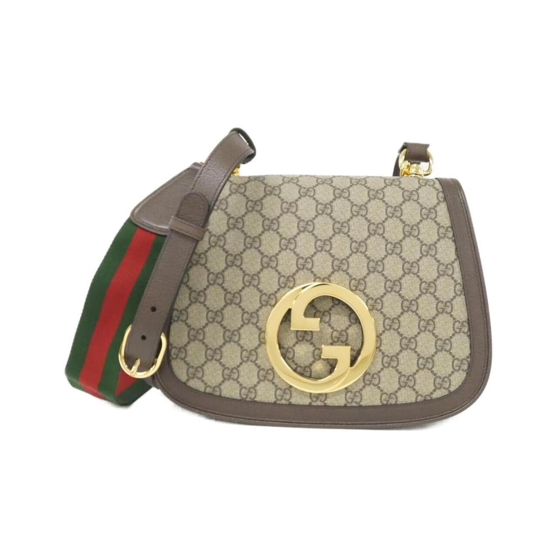 Gucci BLONDIE 699210 96IWG Shoulder Bag: --- Catalog ---Category: SizeSize (HxWxD): 22cm x 29cm x 7cm / 8.66'' x 11.41'' x 2.75''Category: DesignType: Shoulder bagColor: Beige, BrownGender: Men,WomenMaterial: GG Supreme , Canvas Category: