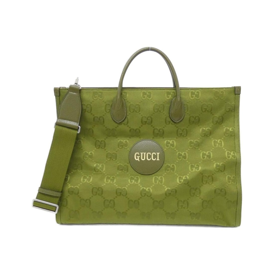Gucci OFF THE GRID 696042 UKDXJ Handbag: --- Catalog ---Category: SizeSize (HxWxD): 33cm x 43cm x 20cm / 12.99'' x 16.92'' x 7.87''Category: DesignType: HandbagColor: GreenGender: Women,MenMaterial: Nylon , Leather Category: GeneralMPN: