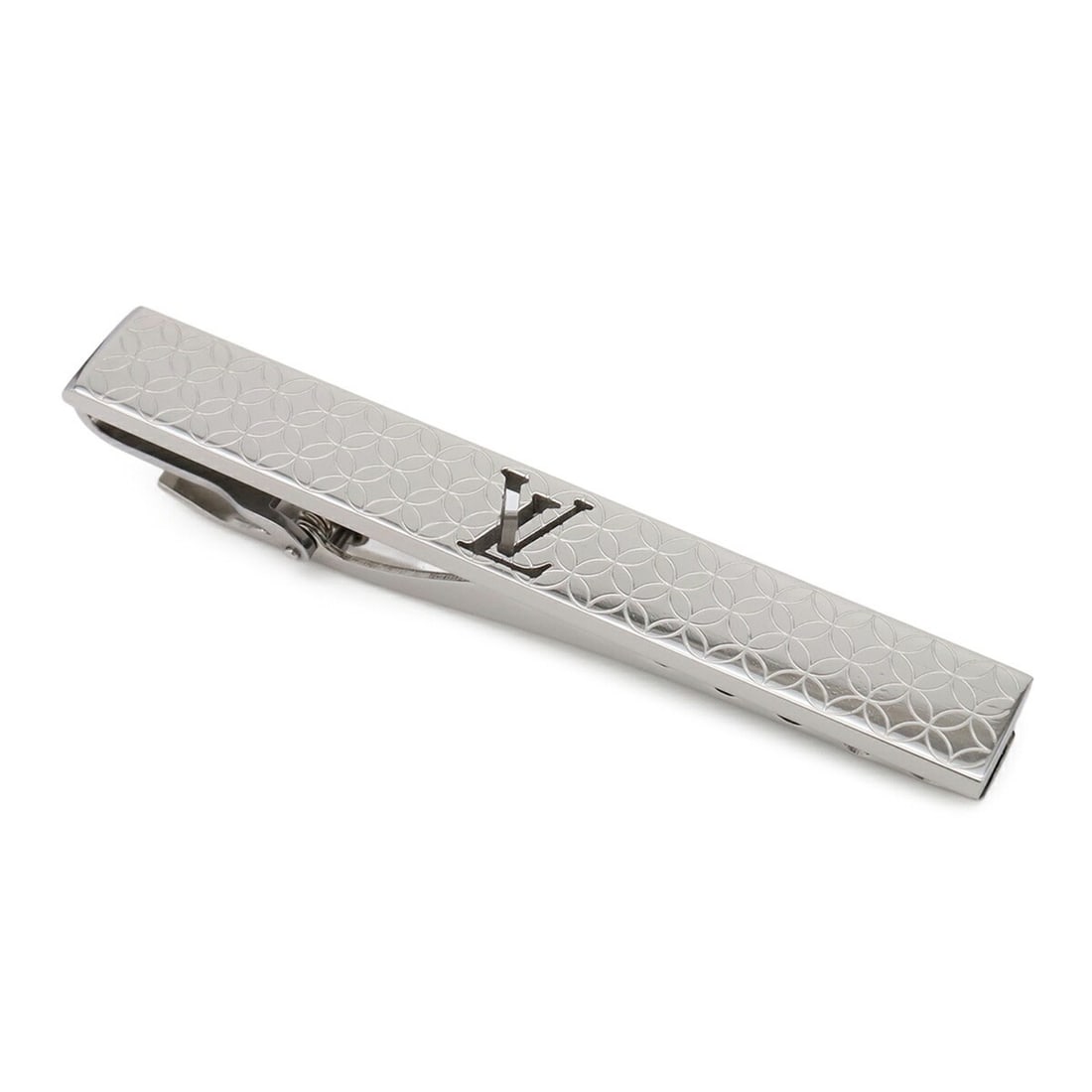 LOUIS VUITTON Louis Vuitton Pins Cravat Champs-Élysées Tie Pin Bar Clip Silver M65042: --- Catalog ---Category: SizeSize (HxWxD): 8.00mm x 60.00mm / 0.31'' x 2.36''Category: DesignType: Tie pinColor: SilverGender: MenMaterial: Stainless steelCategory: GeneralMPN: M65042Brand: Louis Vuit