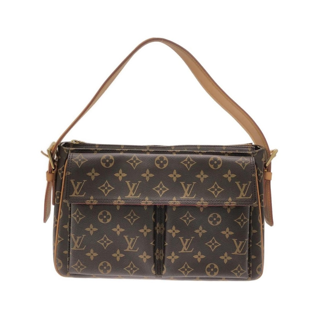 Louis Vuitton Monogram Viva Cite GM M51163 Shoulder Bag: --- Catalog ---Category: SizeSize (HxWxD): 23cm x 32cm x 9.5cm / 9.05'' x 12.59'' x 3.74''Category: DesignType: Shoulder bagColor: MarronGender: WomenMaterial: Coated canvas Hardware Color: GoldCatego