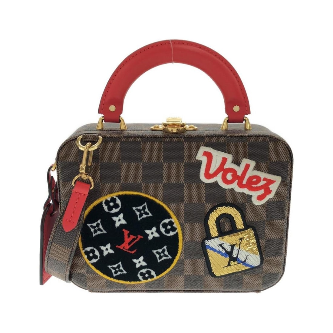 Louis Vuitton Damier (LV Stories) LV Stories Box N40048 Handbag: --- Catalog ---Category: SizeSize (HxWxD): 14cm x 19cm x 5.5cm / 5.51'' x 7.48'' x 2.16''Category: DesignType: HandbagColor: EbeneGender: Men,WomenMaterial: Coated canvas Hardware Color: GoldCategory:
