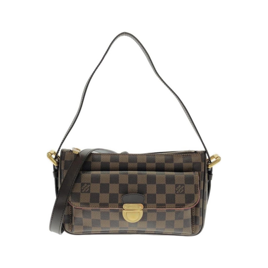 Louis Vuitton Damier Ravello GM N60006+J03000 Shoulder Bag: --- Catalog ---Category: SizeSize (HxWxD): 16cm x 26cm x 8cm / 6.29'' x 10.23'' x 3.14''Category: DesignType: Shoulder bagColor: EbeneGender: Men,WomenMaterial: Coated canvas Hardware Color: GoldCateg