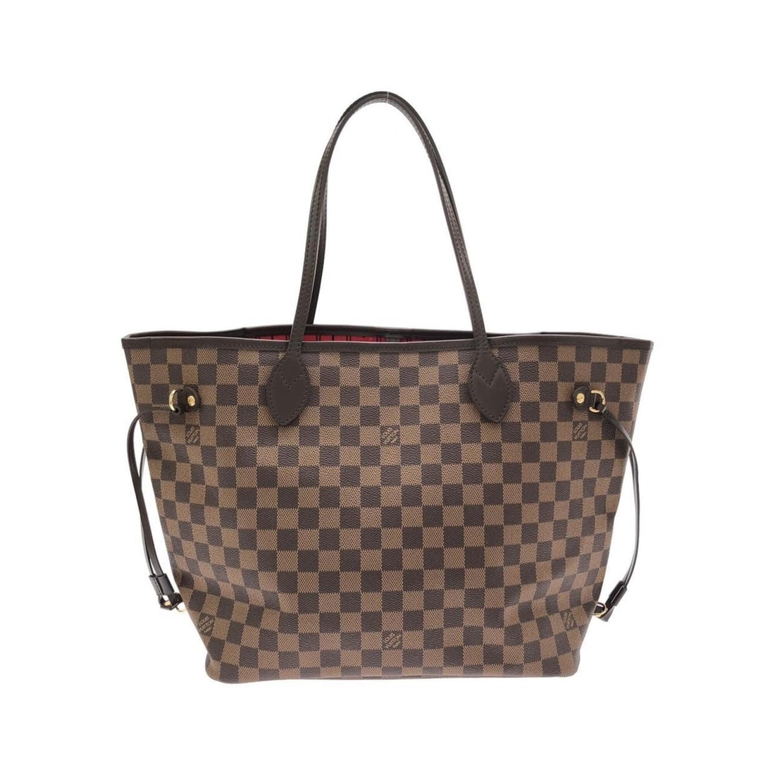 Louis Vuitton Damier Neverfull MM N51105 Handbag: --- Catalog ---Category: SizeSize (HxWxD): 29cm x 48cm x 17cm / 11.41'' x 18.89'' x 6.69''Category: DesignType: HandbagColor: EbeneGender: WomenMaterial: Coated canvas Hardware Color: GoldCategory: