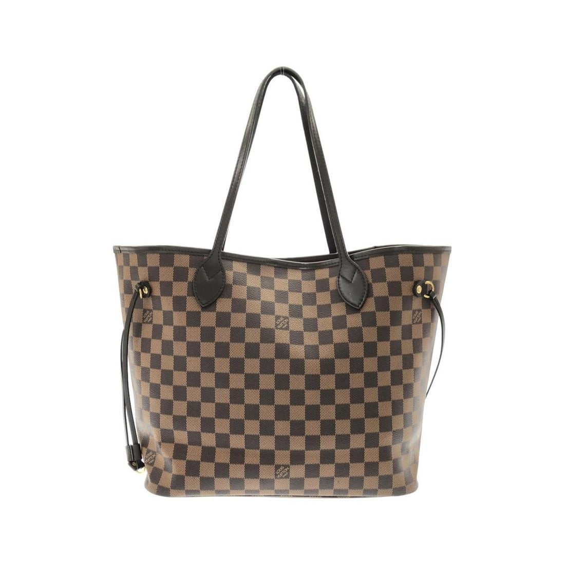 Louis Vuitton Damier Neverfull MM N41358 Handbag: --- Catalog ---Category: SizeSize (HxWxD): 28cm x 46cm x 16cm / 11.02'' x 18.11'' x 6.29''Category: DesignType: Handbag, PouchColor: EbeneGender: Men,WomenMaterial: Coated canvas Hardware Color:
