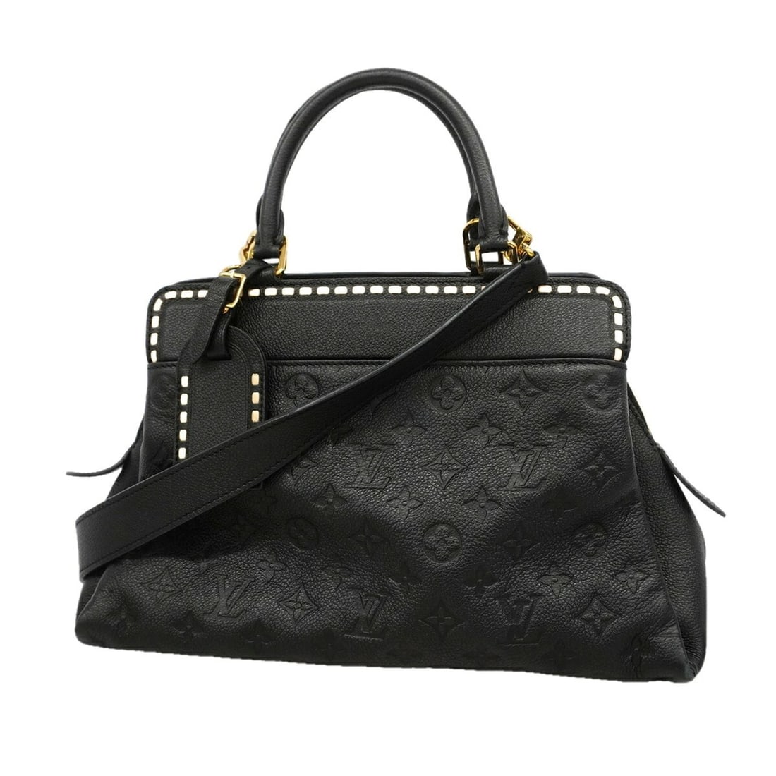 Louis Vuitton Monogram Empreinte Vosges Handbag M41491 Noir 2-way bag for women: --- Catalog ---Category: SizeSize (HxWxD): 24cm x 34cm x 12.5cm / 9.44'' x 13.38'' x 4.92''Category: DesignType: HandbagColor: NoirGender: WomenCategory: GeneralMPN: M41491Brand: Louis Vuitton--- Item