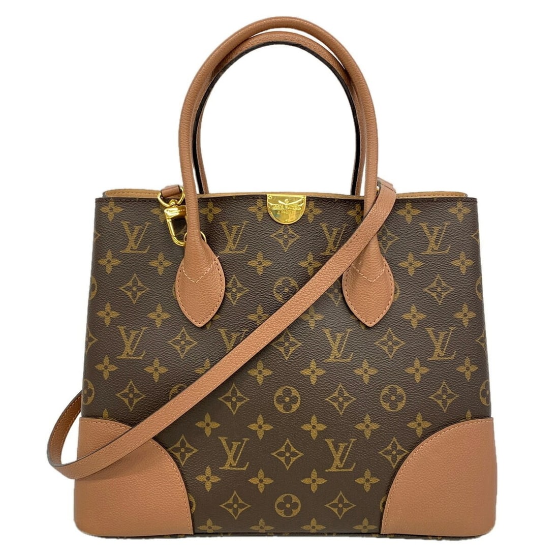 Louis Vuitton Monogram Flandrin M41597 Bois de Rose 2-way handbag for women: --- Catalog ---Category: SizeSize (HxWxD): 26cm x 33cm x 15cm / 10.23'' x 12.99'' x 5.9''Category: DesignType: HandbagColor: BrownGender: WomenCategory: GeneralMPN: M41597Brand: Louis Vuitton--- Item 