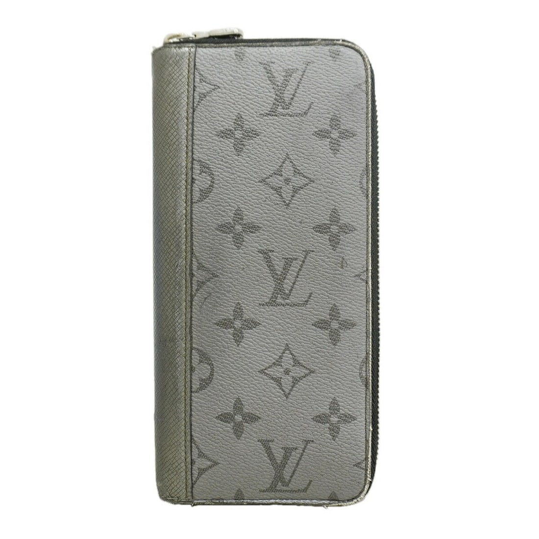 Louis Vuitton Taigarama Zippy Wallet Vertical M30841 Gris Cier Men's Long: --- Catalog ---Category: SizeSize (HxWxD): 20cm x 10cm x 2.5cm / 7.87'' x 3.93'' x 0.98''Category: DesignType: Long wallet (bi-fold)Color: SilverGender: MenCategory: GeneralMPN: M30841Brand: Louis Vui