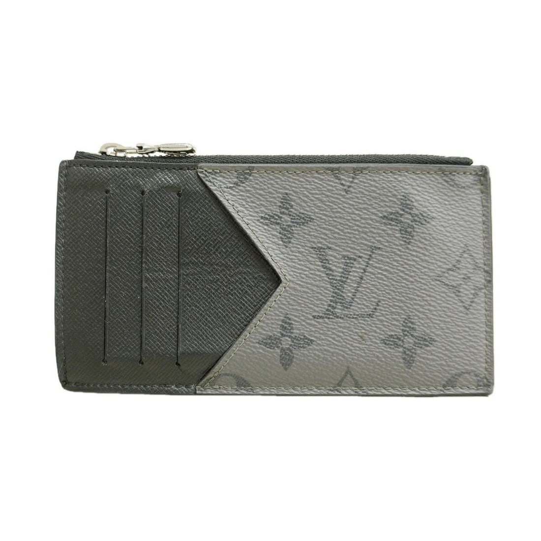 Louis Vuitton Monogram Eclipse Reverse Coin Card Holder M69533 Black Grey Men's Wallet/Coin Case: --- Catalog ---Category: SizeSize (HxWxD): 7.5cm x 14.5cm x 5.00mm / 2.95'' x 5.7'' x 0.19''Category: DesignType: Coin purse/coin caseColor: Black, GrayGender: MenCategory: GeneralMPN: M69533Brand: Lo