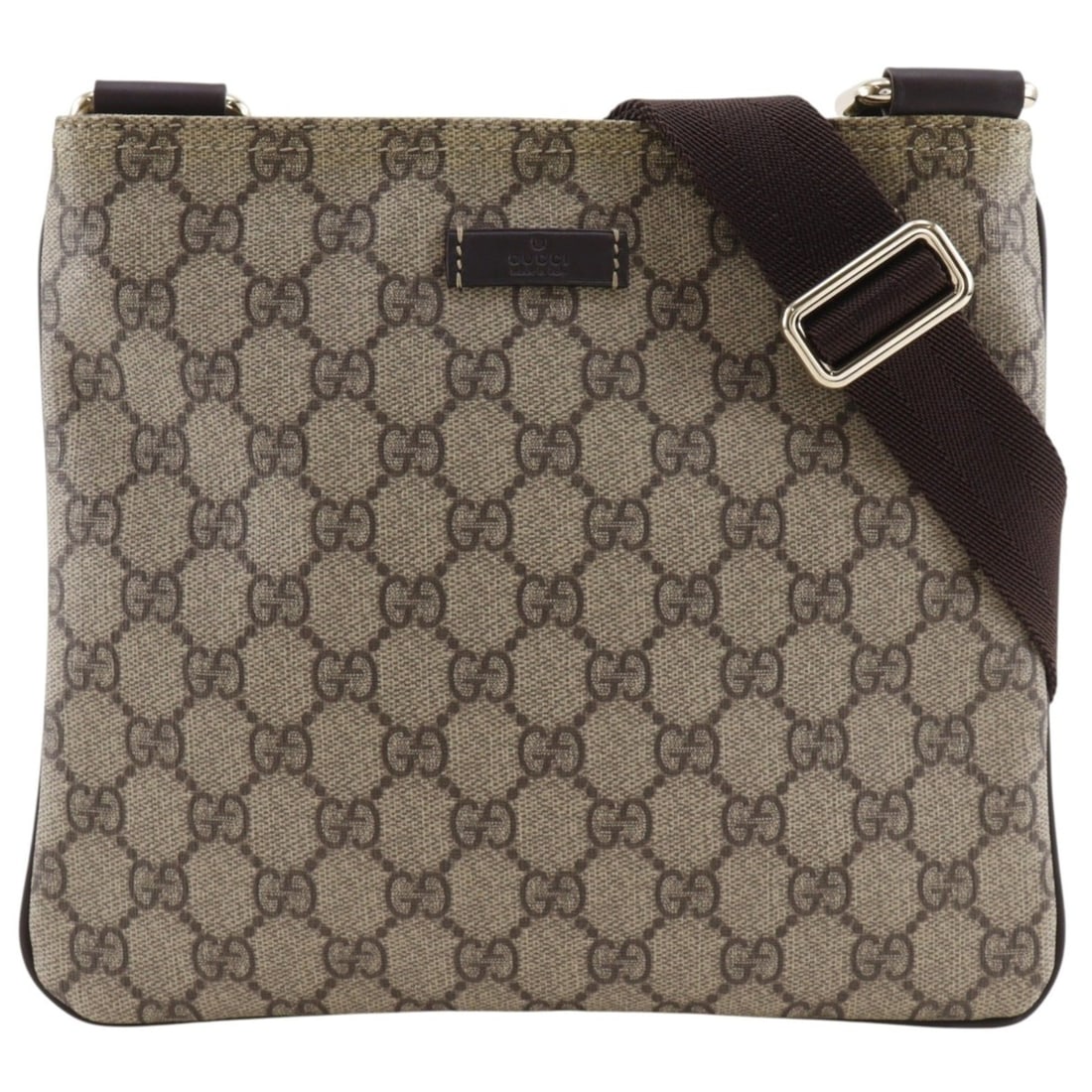 Gucci GUCCI Shoulder Bag 201538 GG Supreme Canvas Brown Crossbody Unisex: --- Catalog ---Category: SizeSize (HxWxD): 20cm x 23cm x 2.5cm / 7.87'' x 9.05'' x 0.98''Category: DesignType: Shoulder bagColor: BrownGender: Women,MenMaterial: GG Supreme Category: GeneralMPN: 20153