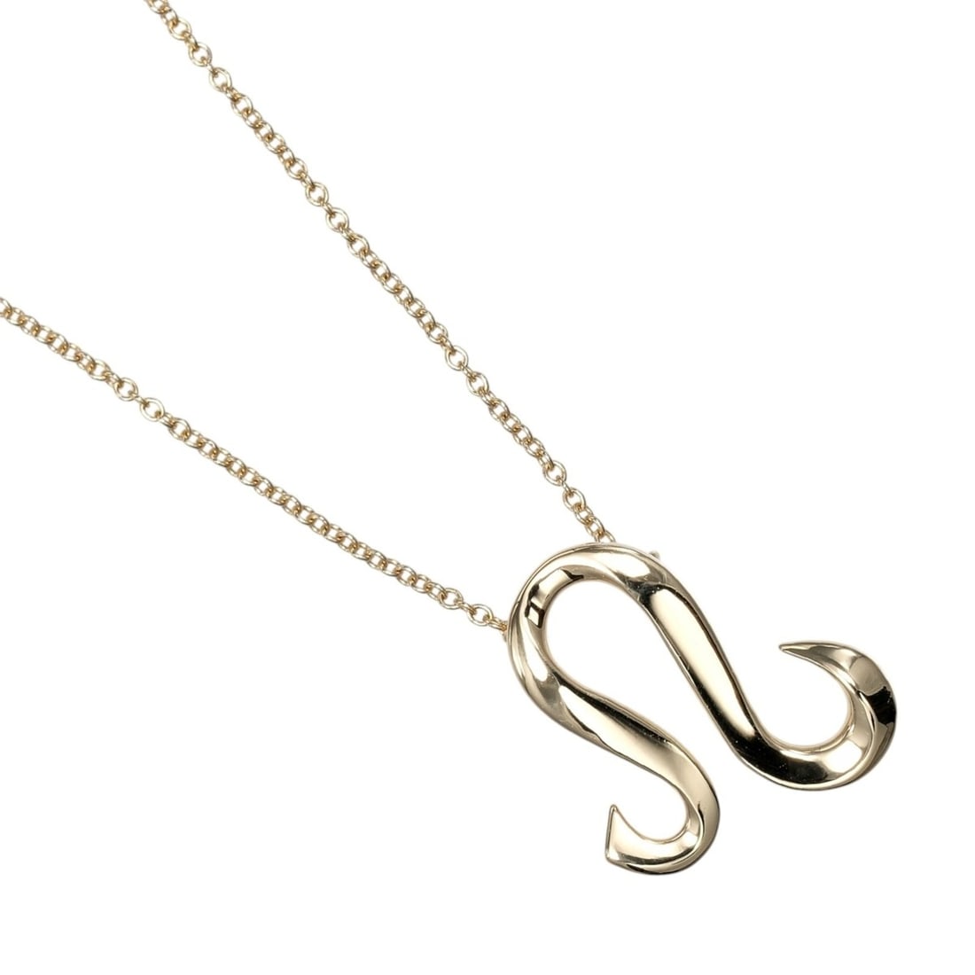 Tiffany & Co. Zodiac Necklace, 18K Yellow Gold, approx. 3.72g.: --- Catalog ---Category: SizePendant Size: 17.8mm x 15.9mm / 0.7'' x 0.62''Neck Circumference: 40 cm / 15.74''Category: DesignColor: Yellow goldGender: WomenMaterial: Yellow gold (18K)Necklace Type: N