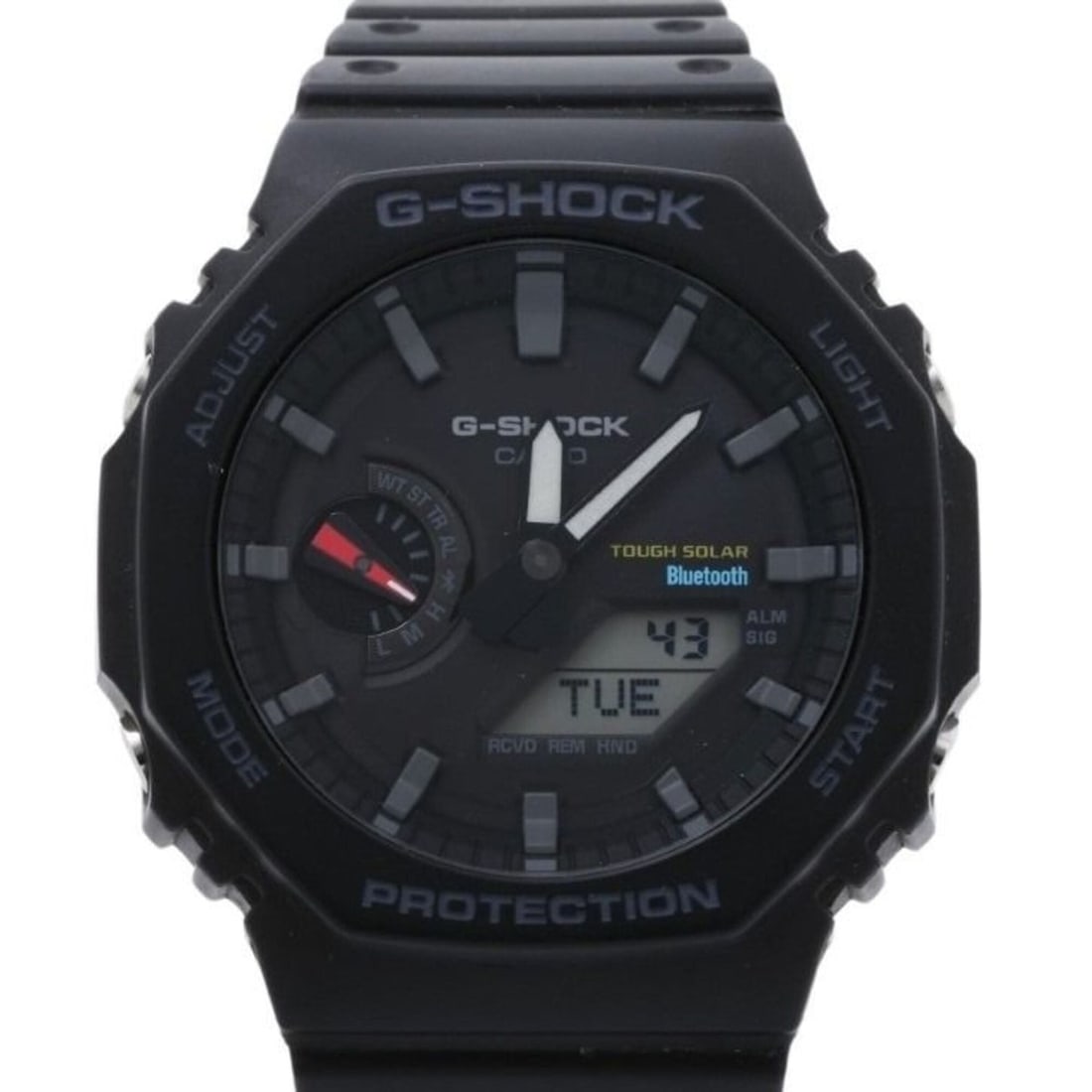 CASIO G-SHOCK ANALOG-DIGITAL 2100 Series GA-B2100-1AJF Black Resin Men's Watch (1 of 9)