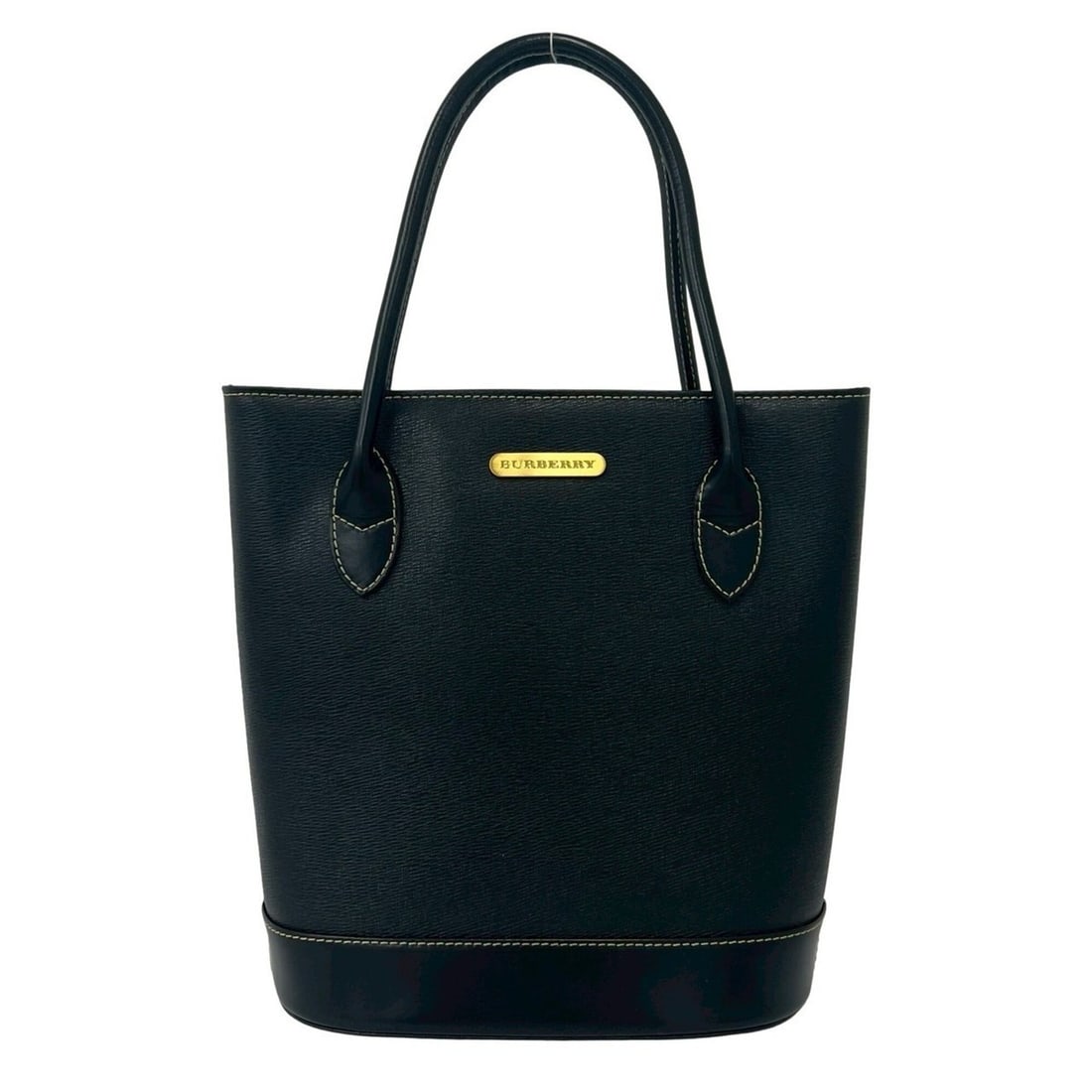 BURBERRY Burberry Logo Plate Hardware Nova Check Leather Genuine Handbag Tote Bag Black 35148: --- Catalog ---Category: SizeSize (HxWxD): 25cm x 25cm x 11cm / 9.84'' x 9.84'' x 4.33''Category: DesignType: Handbag, Tote bagColor: BlackGender: WomenMaterial: Leather Category: GeneralBrand: Burber