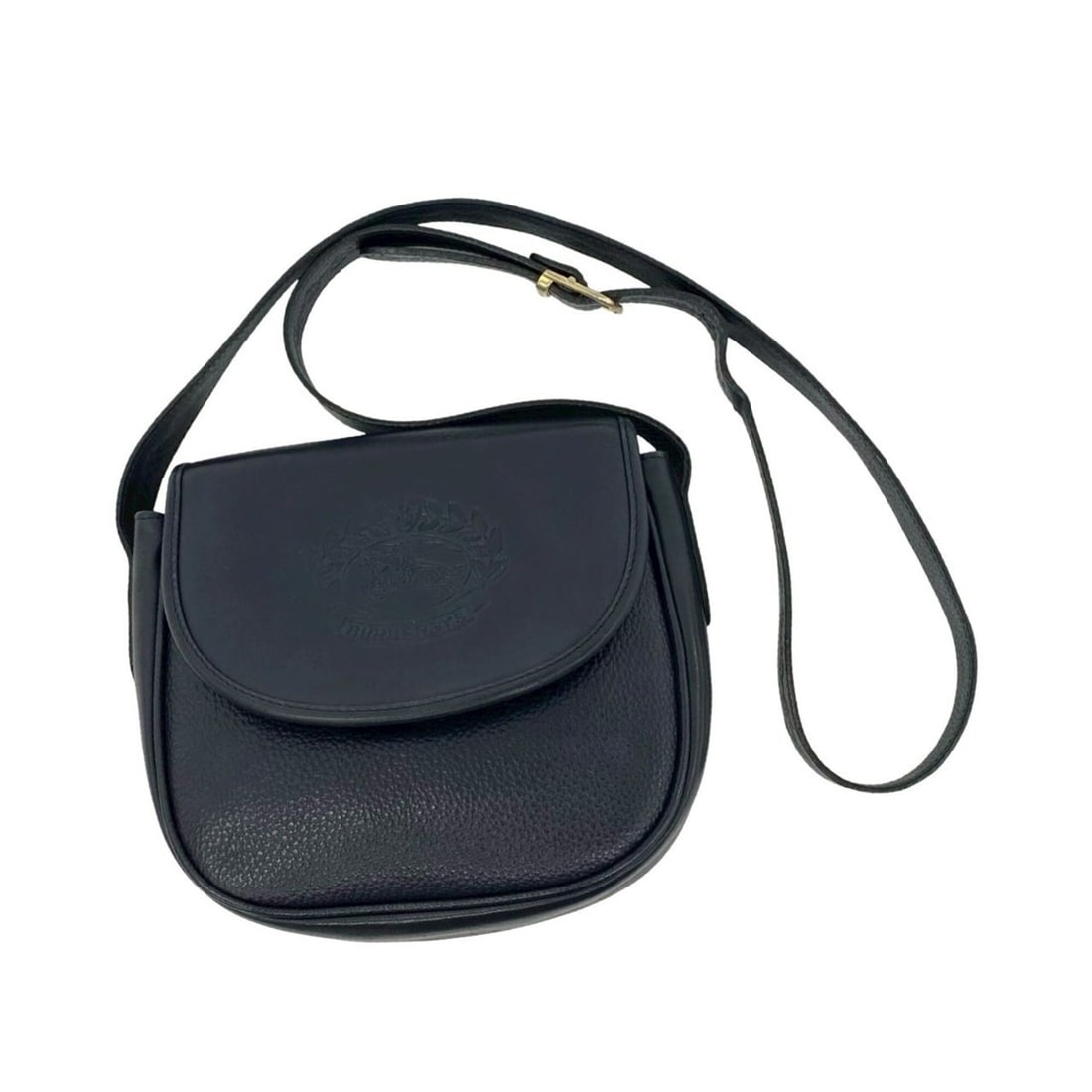 Burberrys Vintage Shadow Horse Logo Nova Check Leather Mini Shoulder Bag/Sacoche, Navy, 30215: --- Catalog ---Category: SizeSize (HxWxD): 18cm x 18cm x 4cm / 7.08'' x 7.08'' x 1.57''Category: DesignType: Shoulder bagColor: NavyGender: WomenMaterial: Leather Category: GeneralBrand: Burberry--- I
