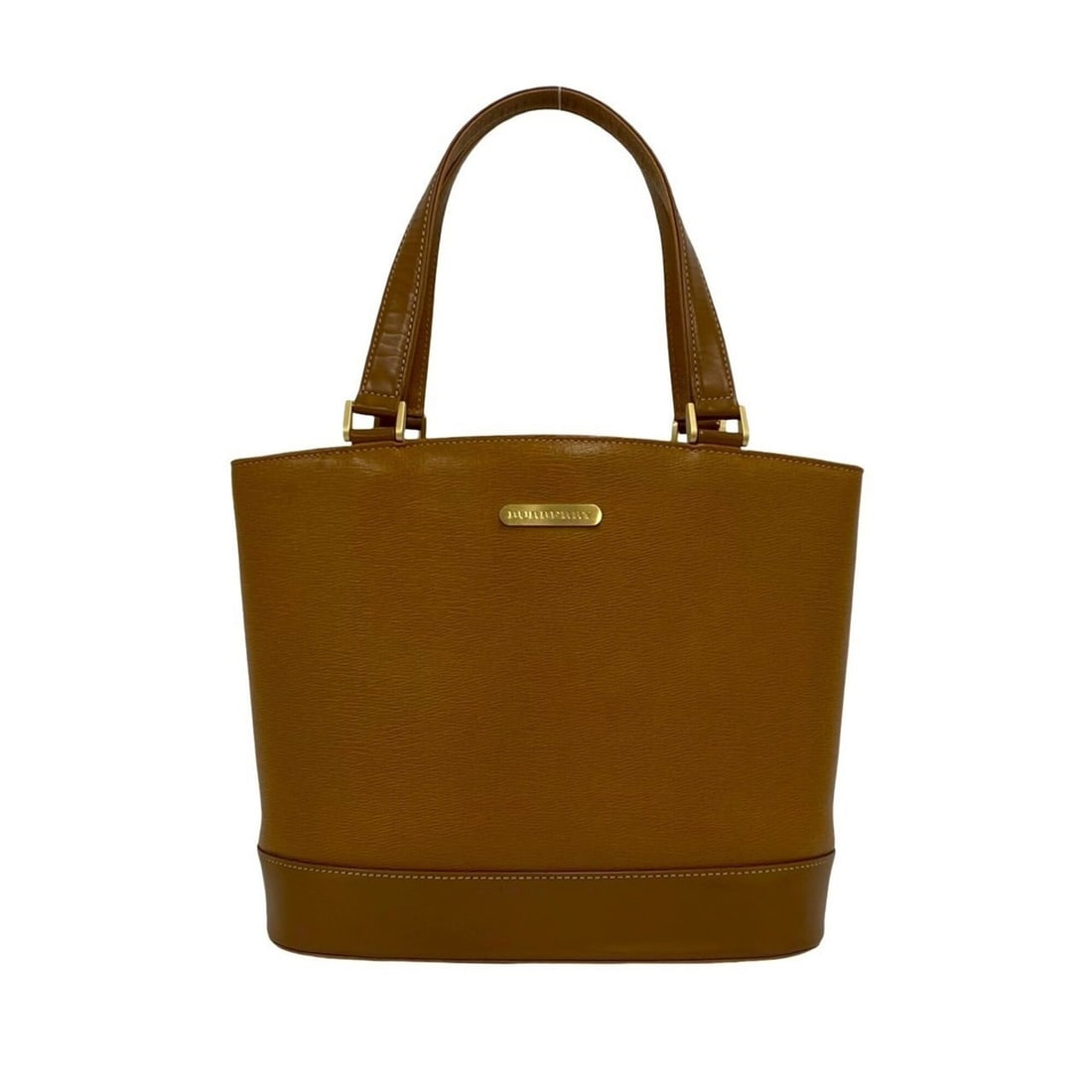 BURBERRY Nova Check pattern logo plate hardware leather genuine handbag mini tote bag camel 35562: --- Catalog ---Category: SizeSize (HxWxD): 24cm x 27cm x 11cm / 9.44'' x 10.62'' x 4.33''Category: DesignType: Handbag, Tote bagColor: BrownGender: WomenMaterial: Leather Category: GeneralBrand: Burbe
