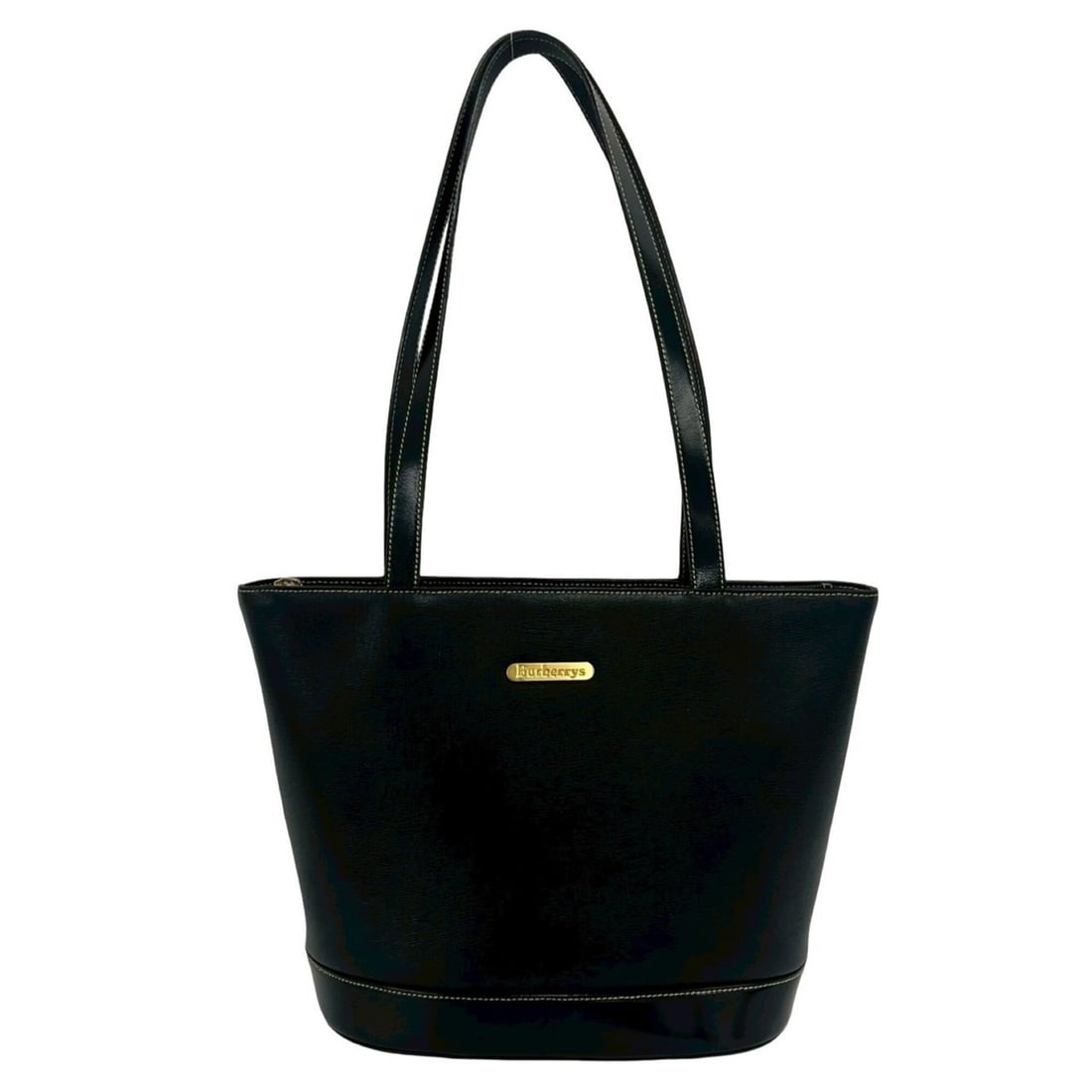BURBERRYS Logo Hardware Nova Check Leather Tote Bag Semi Shoulder Black 64186: --- Catalog ---Category: SizeSize (HxWxD): 25cm x 26cm x 15cm / 9.84'' x 10.23'' x 5.9''Category: DesignType: Shoulder bag, Tote bagColor: BlackGender: WomenMaterial: Leather Category: GeneralBrand: B
