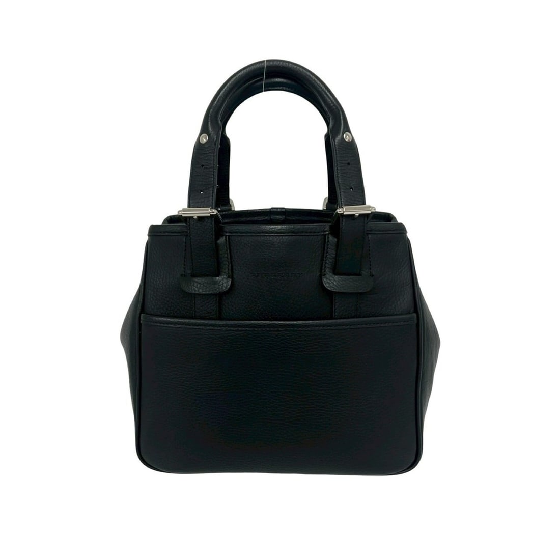 BURBERRY Burberry Logo Embossed Nova Check Pattern Leather Handbag Mini Tote Bag Black 66779: --- Catalog ---Category: SizeSize (HxWxD): 23cm x 26cm x 13.5cm / 9.05'' x 10.23'' x 5.31''Category: DesignType: Handbag, Tote bagColor: BlackGender: WomenMaterial: Leather Category: GeneralBrand: Bur