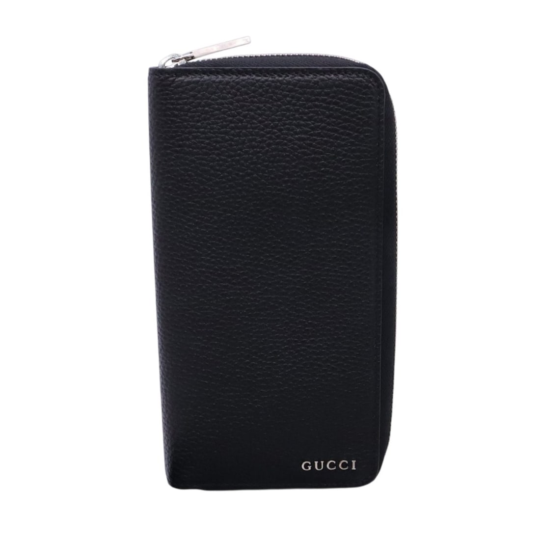 GUCCI Leather Logo Zip-Around Wallet 822043 Long Black Men's: --- Catalog ---Category: SizeSize (HxWxD): 10.5cm x 19cm x 2cm / 4.13'' x 7.48'' x 0.78''Category: DesignType: Long wallet (bi-fold)Color: BlackGender: MenClosure: ZipperMaterial: Leather Category: Ge