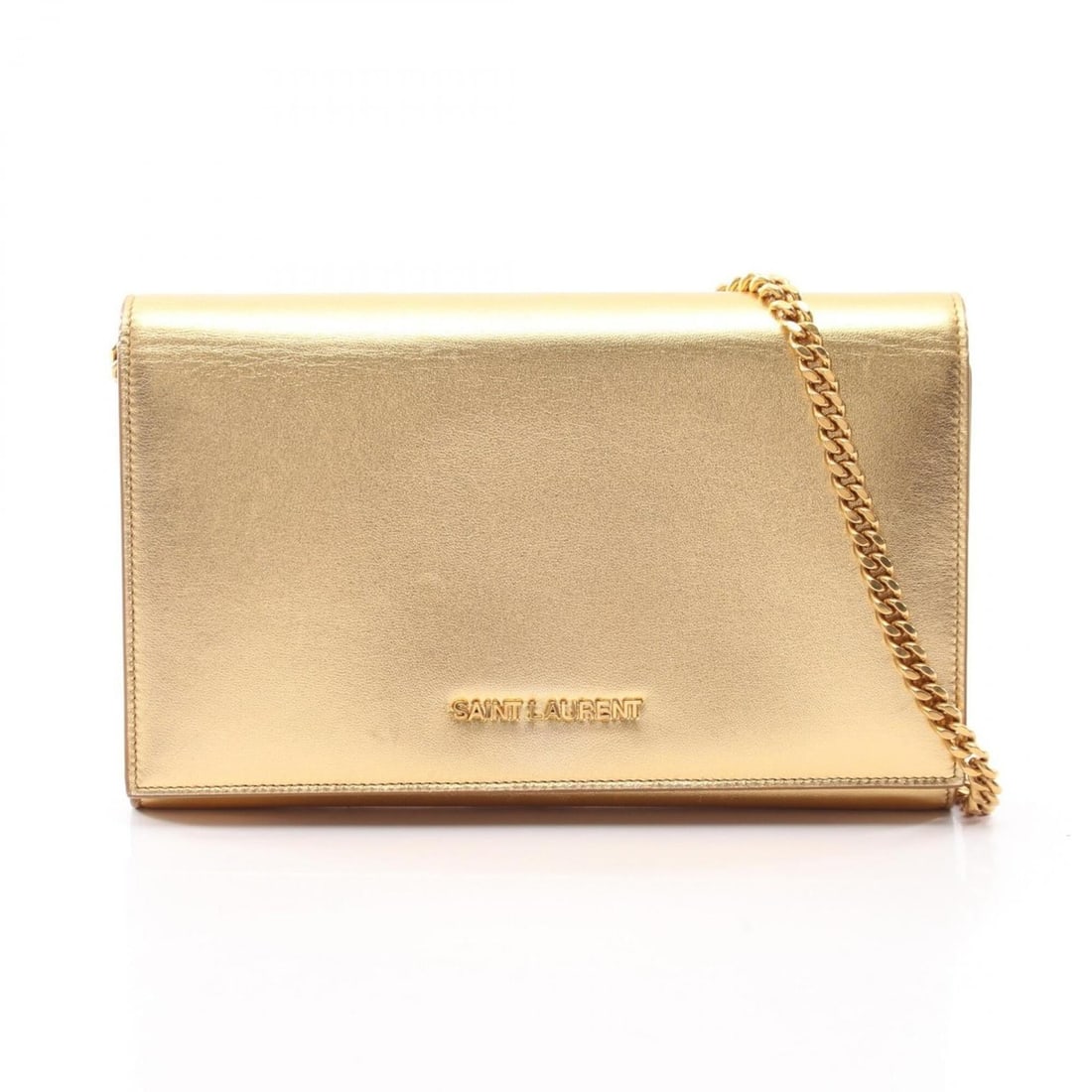 Yves Saint Laurent Saint Laurent Paris shoulder bag/handbag, leather, women's, gold tone.: --- Catalog ---Category: SizeSize (HxWxD): 13.5cm x 22cm x 2.5cm / 5.31'' x 8.66'' x 0.98''Category: DesignType: Handbag, Shoulder bagColor: GoldGender: WomenMaterial: Leather Category: GeneralBrand: 