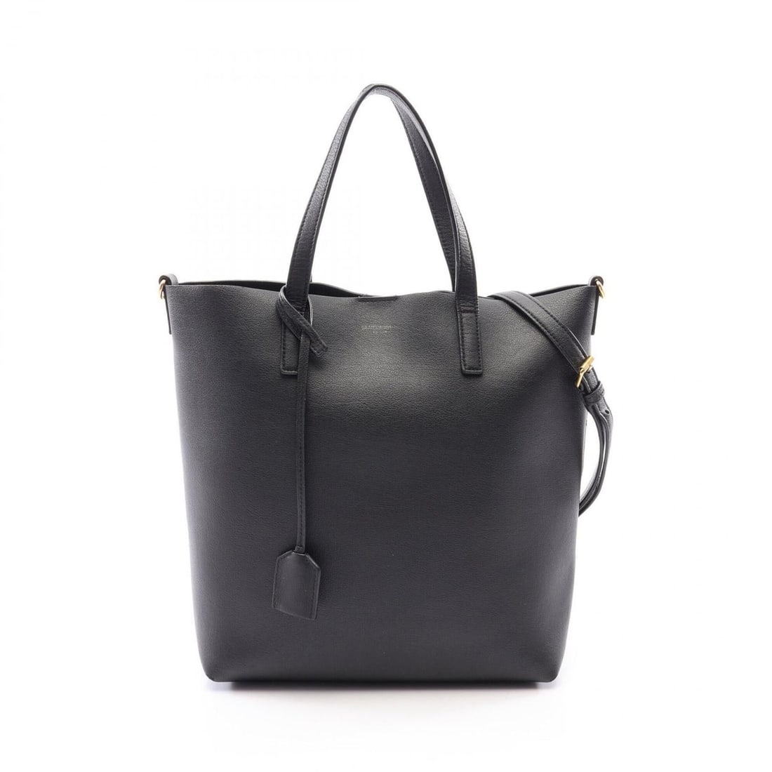 Yves Saint Laurent Saint Laurent Paris SHOPPING TOY 2-Way Handbag, Leather, Women's, Black, 600307: --- Catalog ---Category: SizeSize (HxWxD): 27cm x 25cm x 8cm / 10.62'' x 9.84'' x 3.14''Category: DesignType: HandbagColor: BlackGender: WomenMaterial: Leather Category: GeneralMPN: 600307Brand: Saint